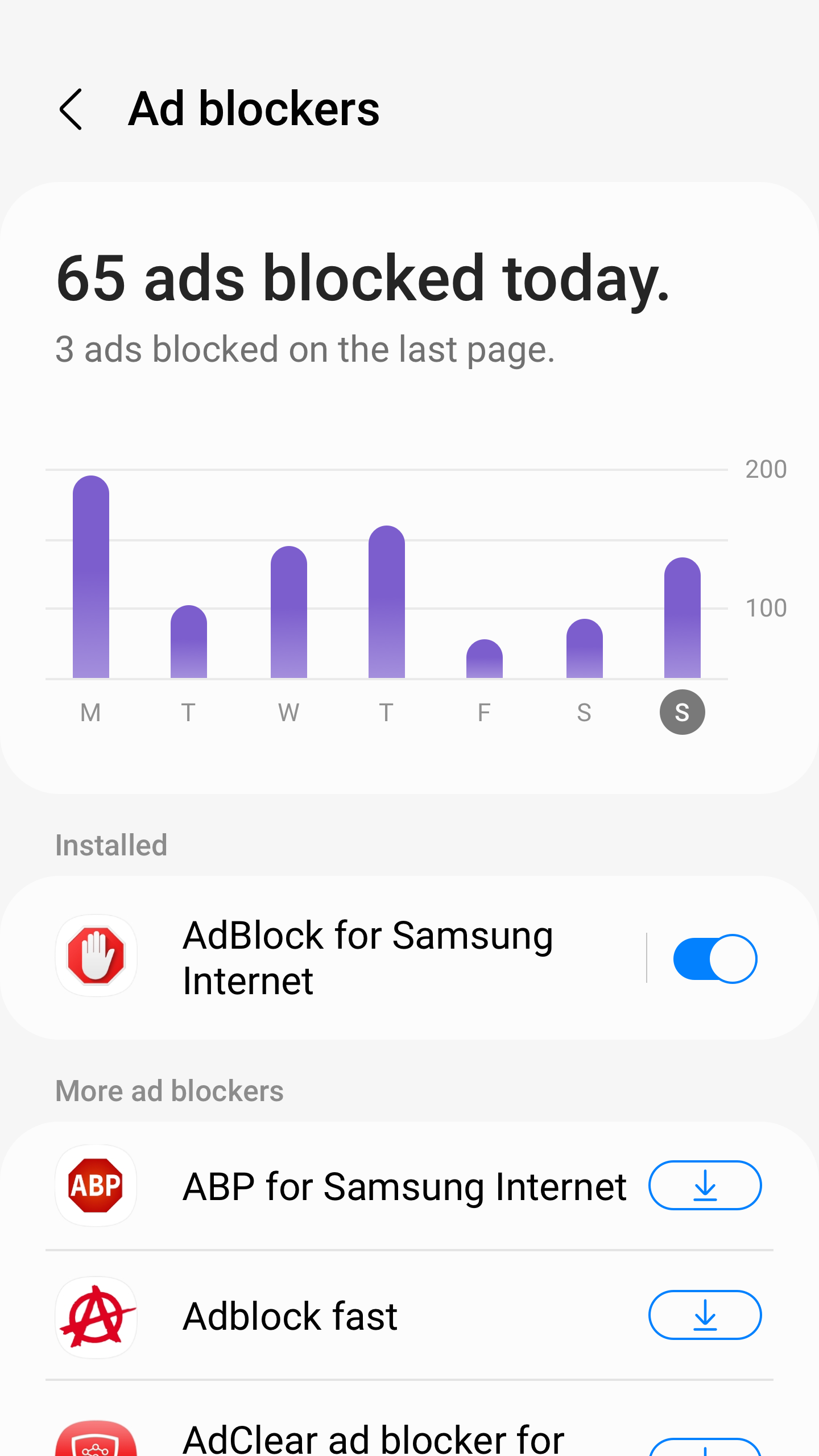 اسکرین شات 3 برنامه Samsung Internet Browser