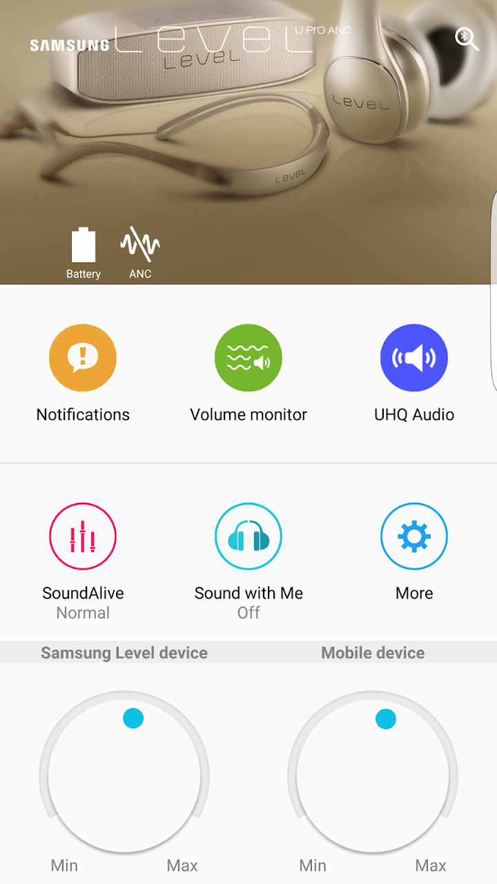 اسکرین شات 1 برنامه Samsung Level