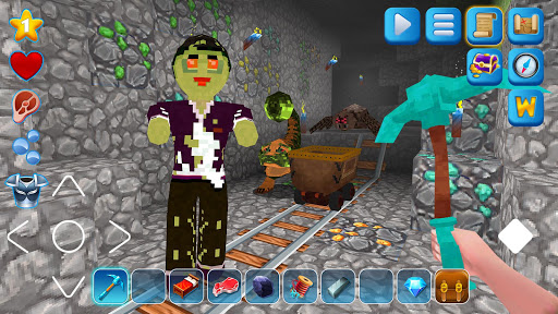 اسکرین شات 4 بازی EarthCraft 3D: Block Craft & World Exploration