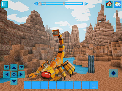 اسکرین شات 2 بازی RoboCraft: Building & Survival Craft - Robot World
