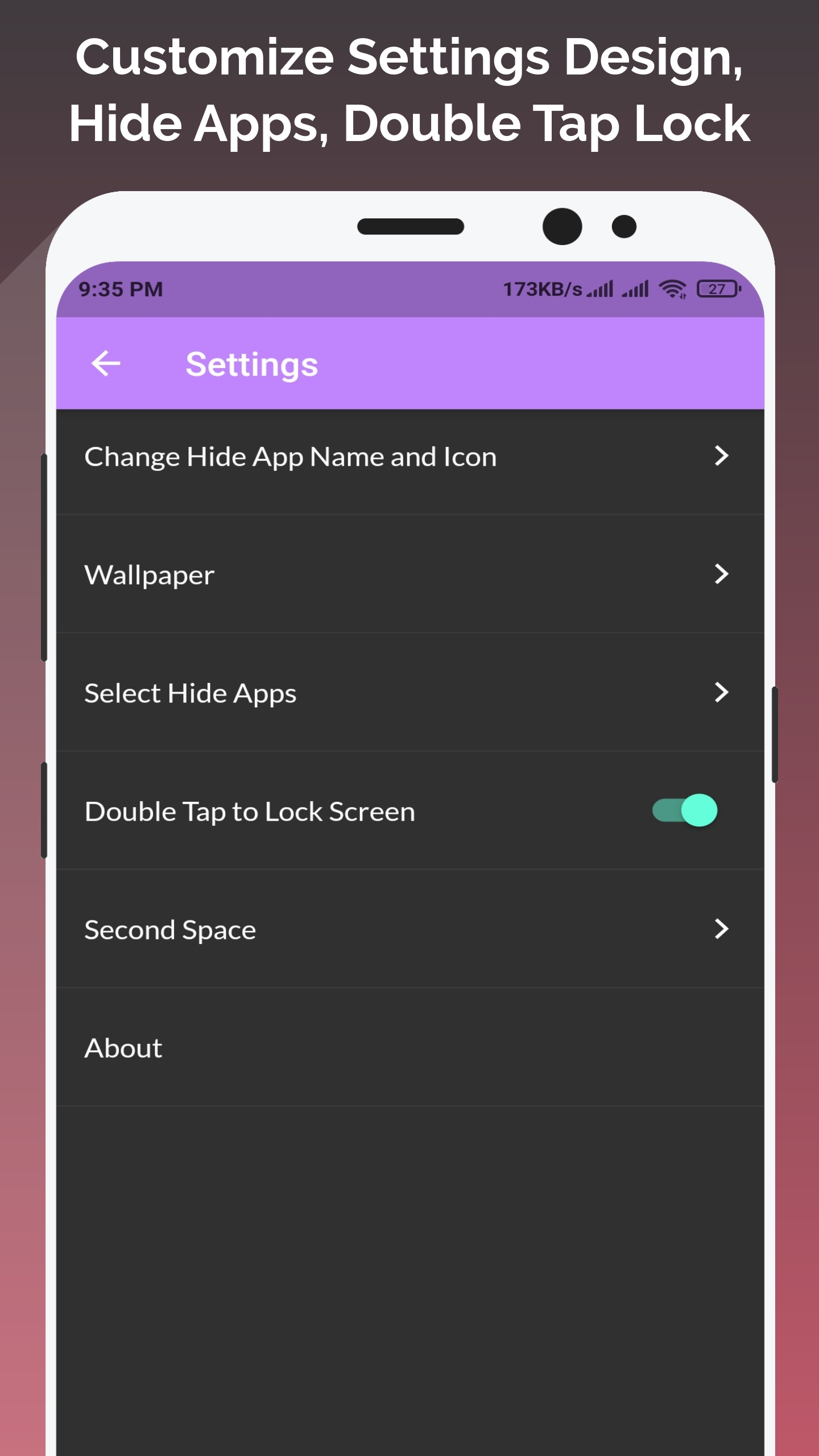 اسکرین شات 5 برنامه Second Space: Launcher