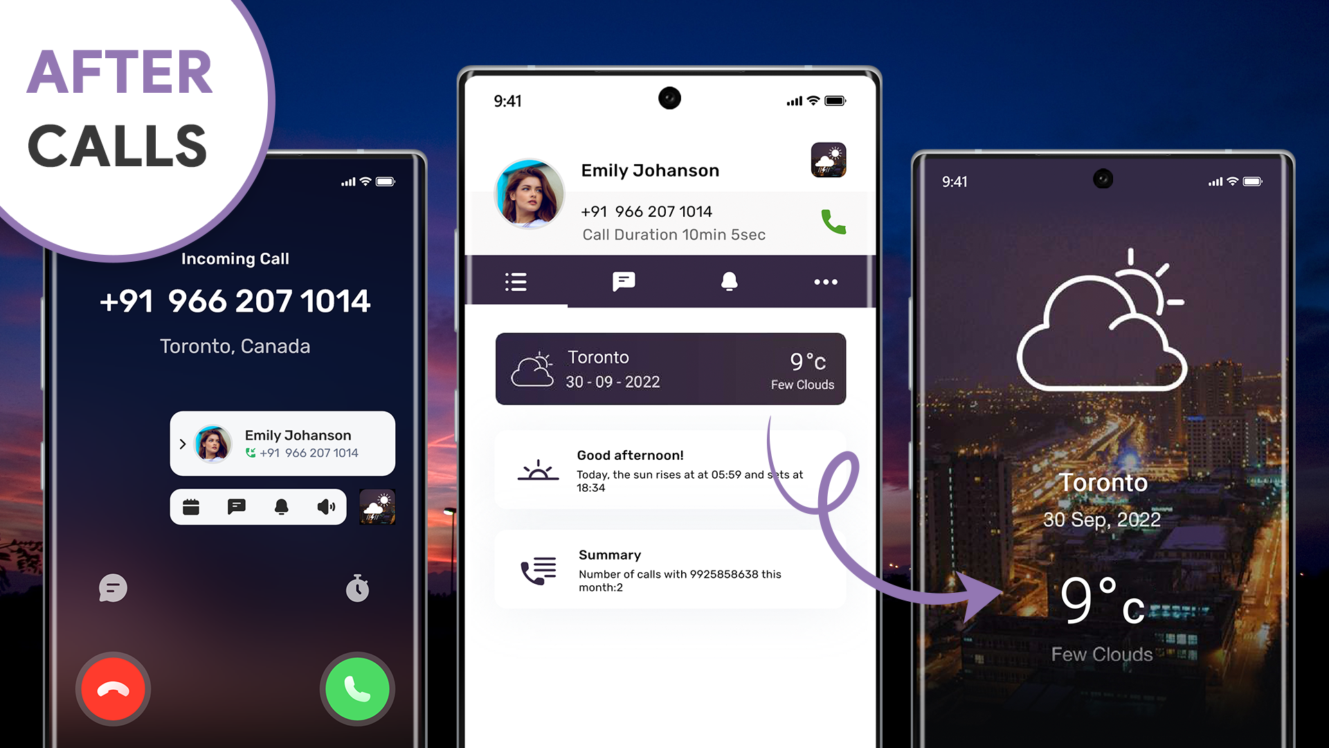 اسکرین شات 8 برنامه Live Weather