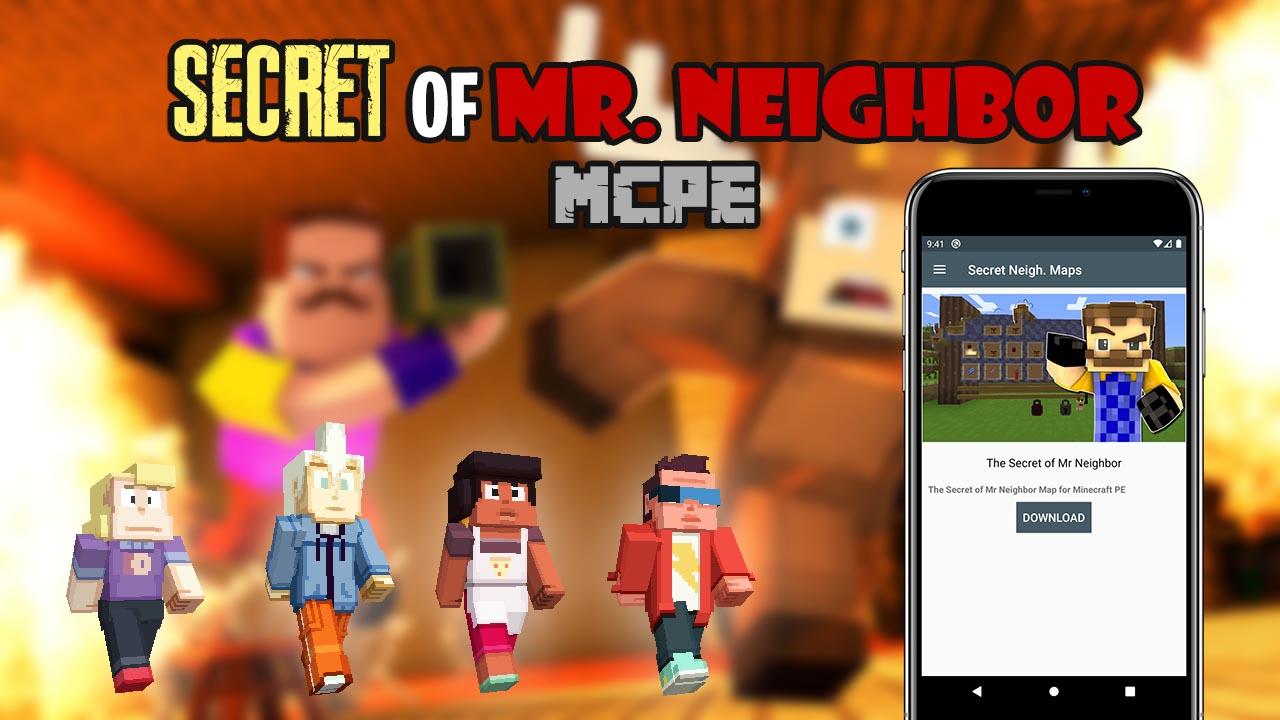 اسکرین شات 2 برنامه Hello Mr Neighbor 2 for MCPE