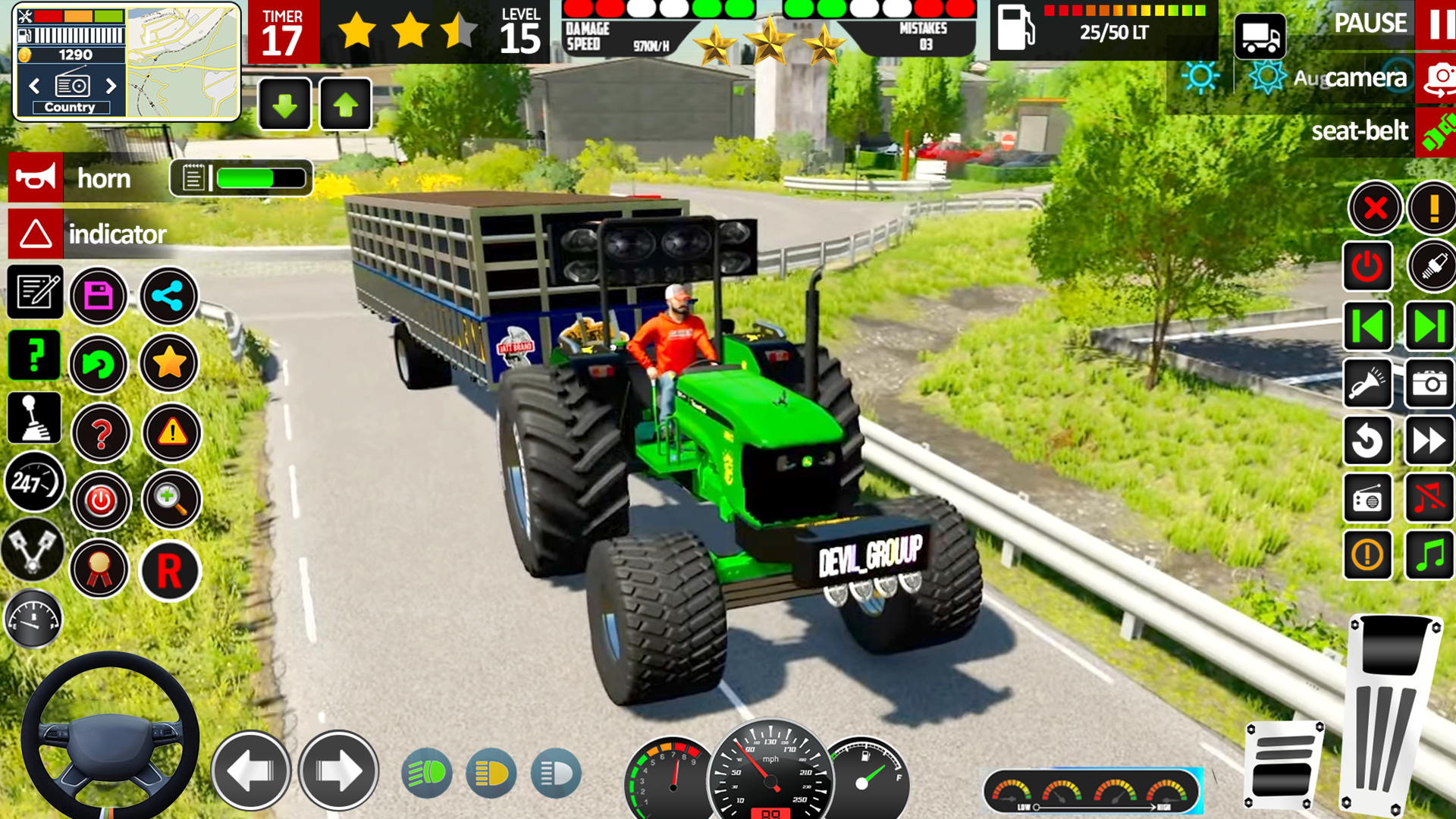 اسکرین شات 6 بازی Real Tractor Farming Games 3D