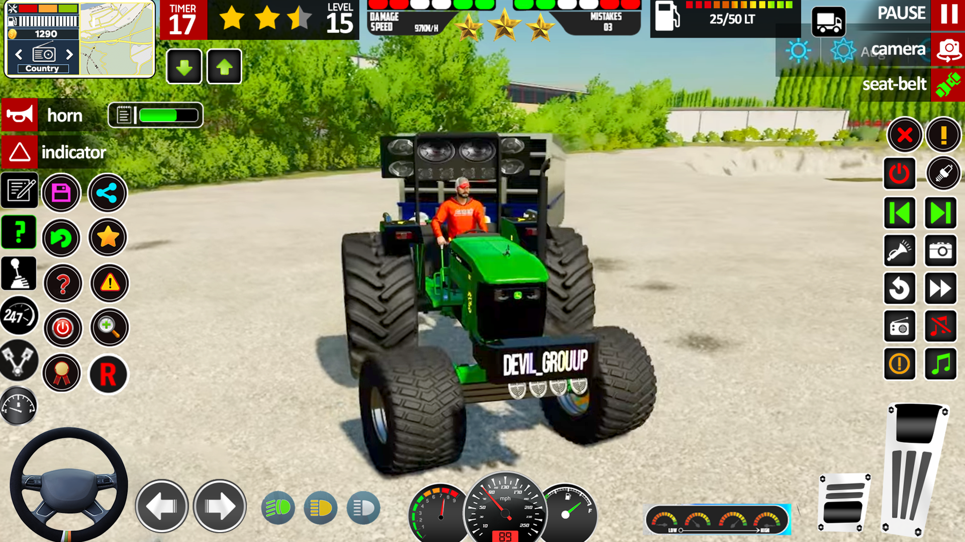 اسکرین شات 5 بازی Farm Tractor Simulator Game