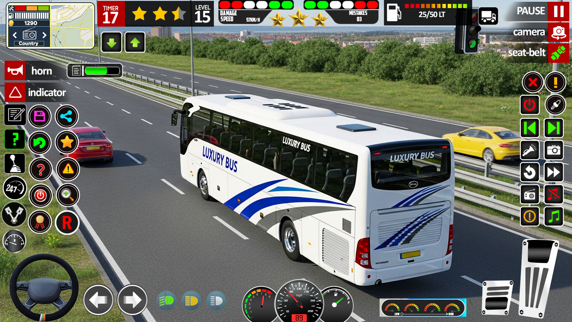 اسکرین شات 6 برنامه Coach Bus Simulator: Bus Game