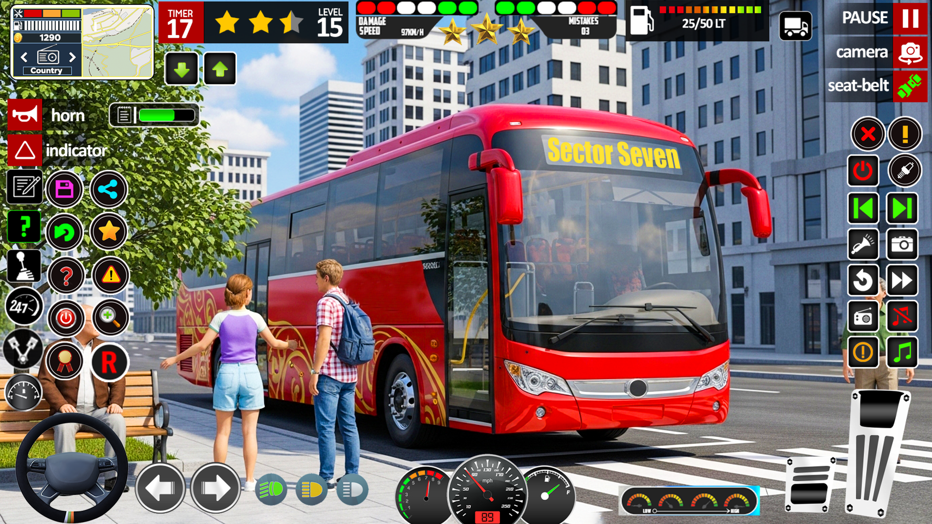 اسکرین شات 4 برنامه Coach Bus Simulator: Bus Game