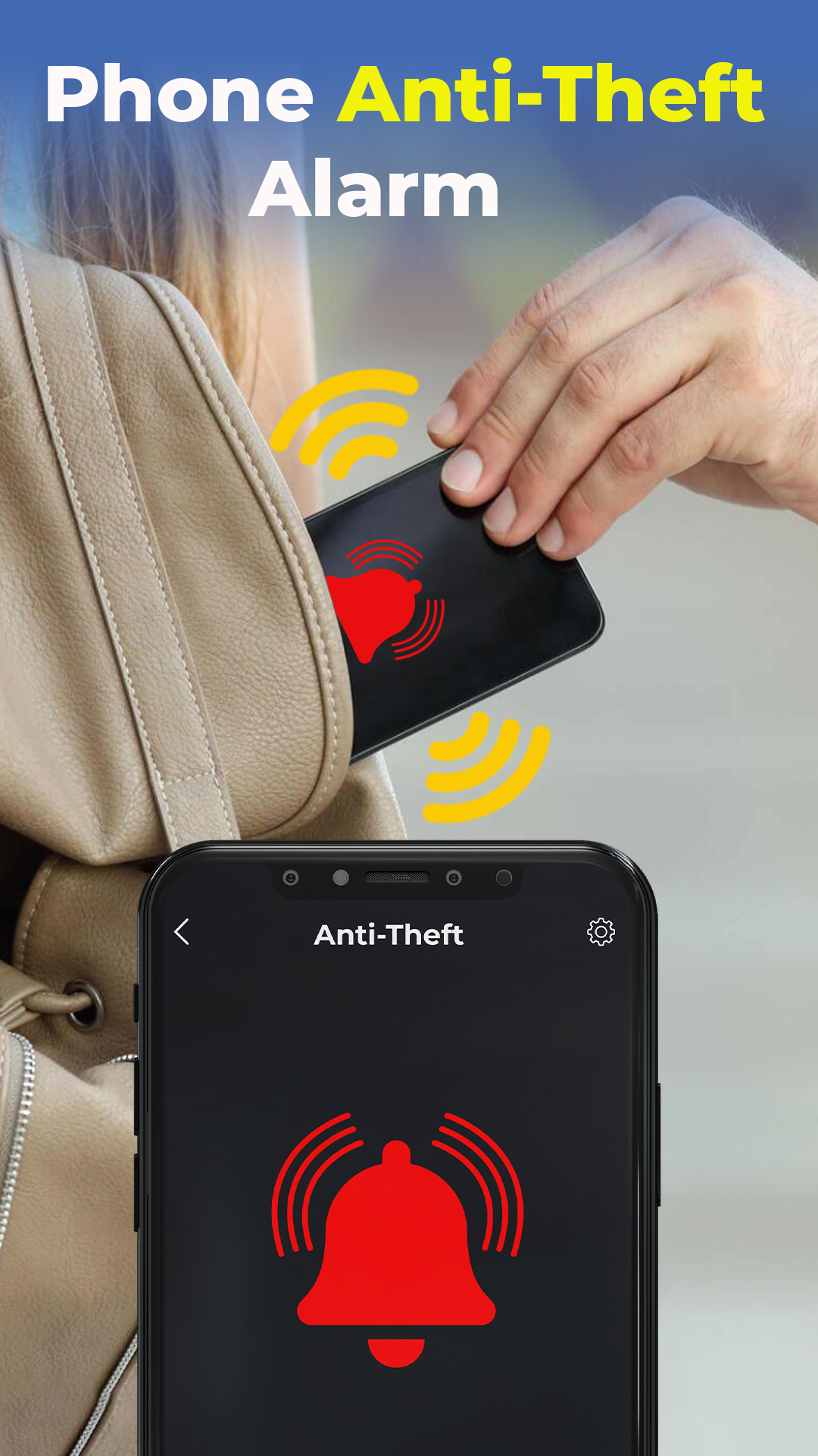 اسکرین شات 1 برنامه Phone Anti-Theft Alarm