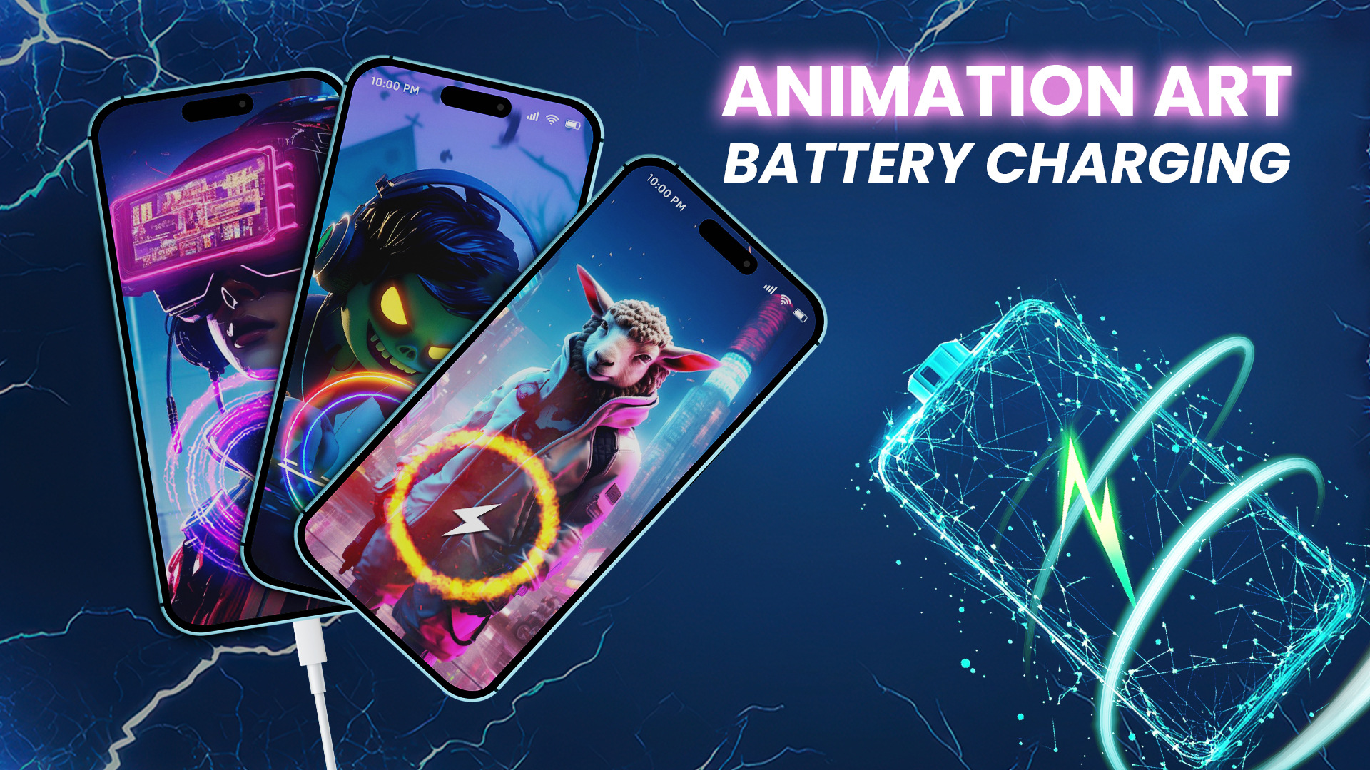 اسکرین شات 1 برنامه Charging Play Animation
