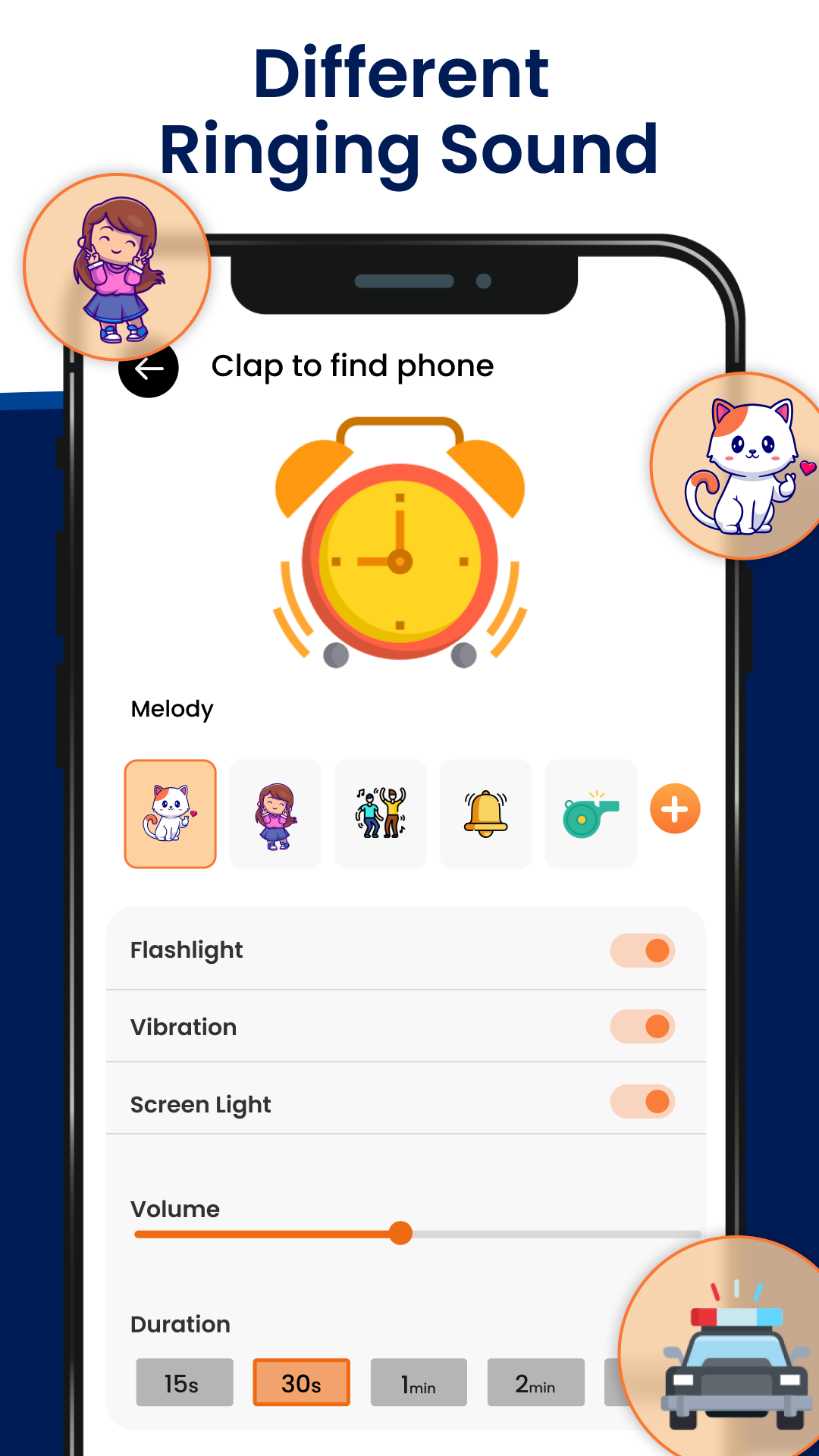 اسکرین شات 5 برنامه Clap To Find My Phone