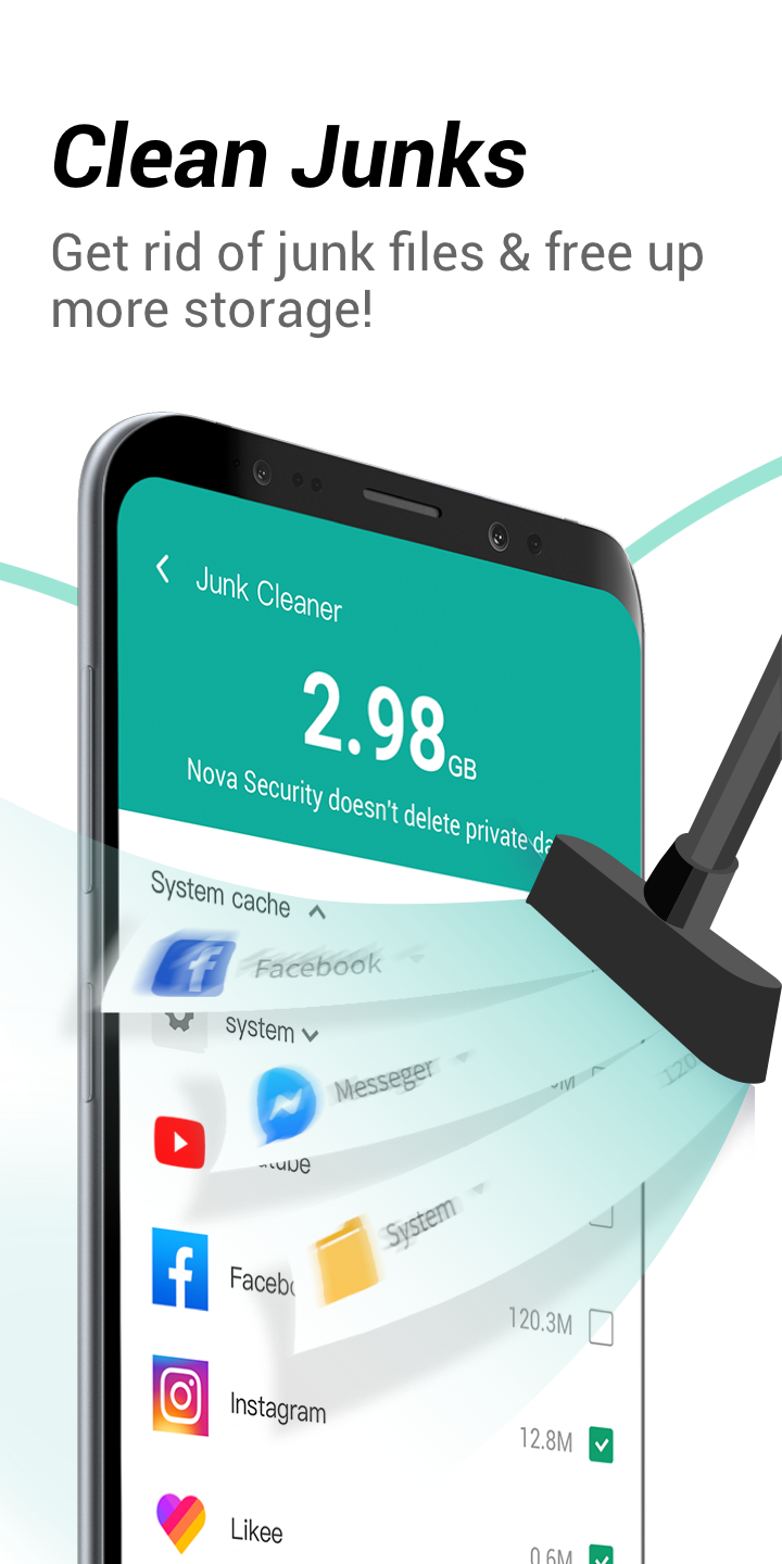 اسکرین شات 2 برنامه Nova Security - Virus Cleaner