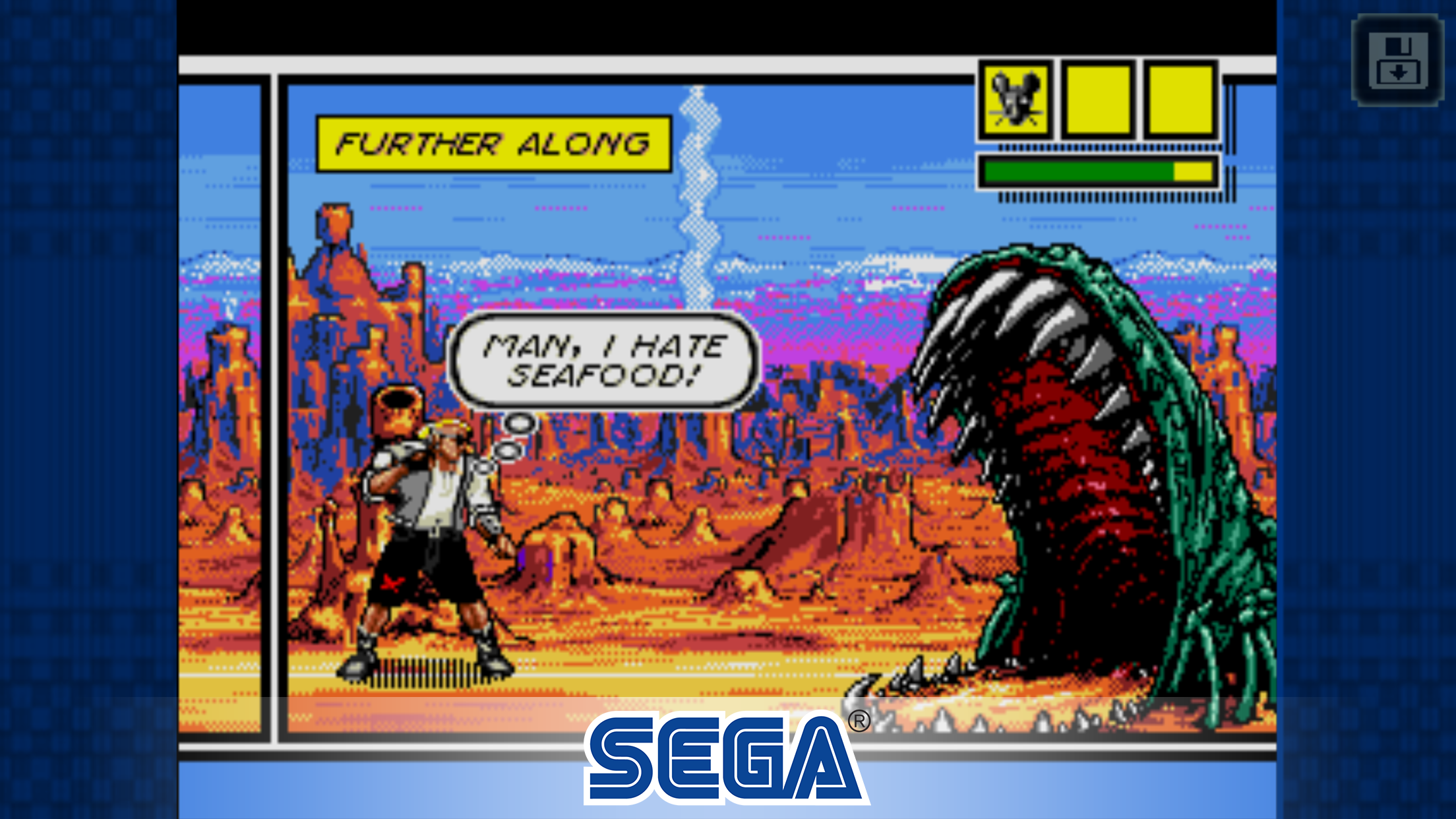 اسکرین شات 3 بازی Comix Zone Classic