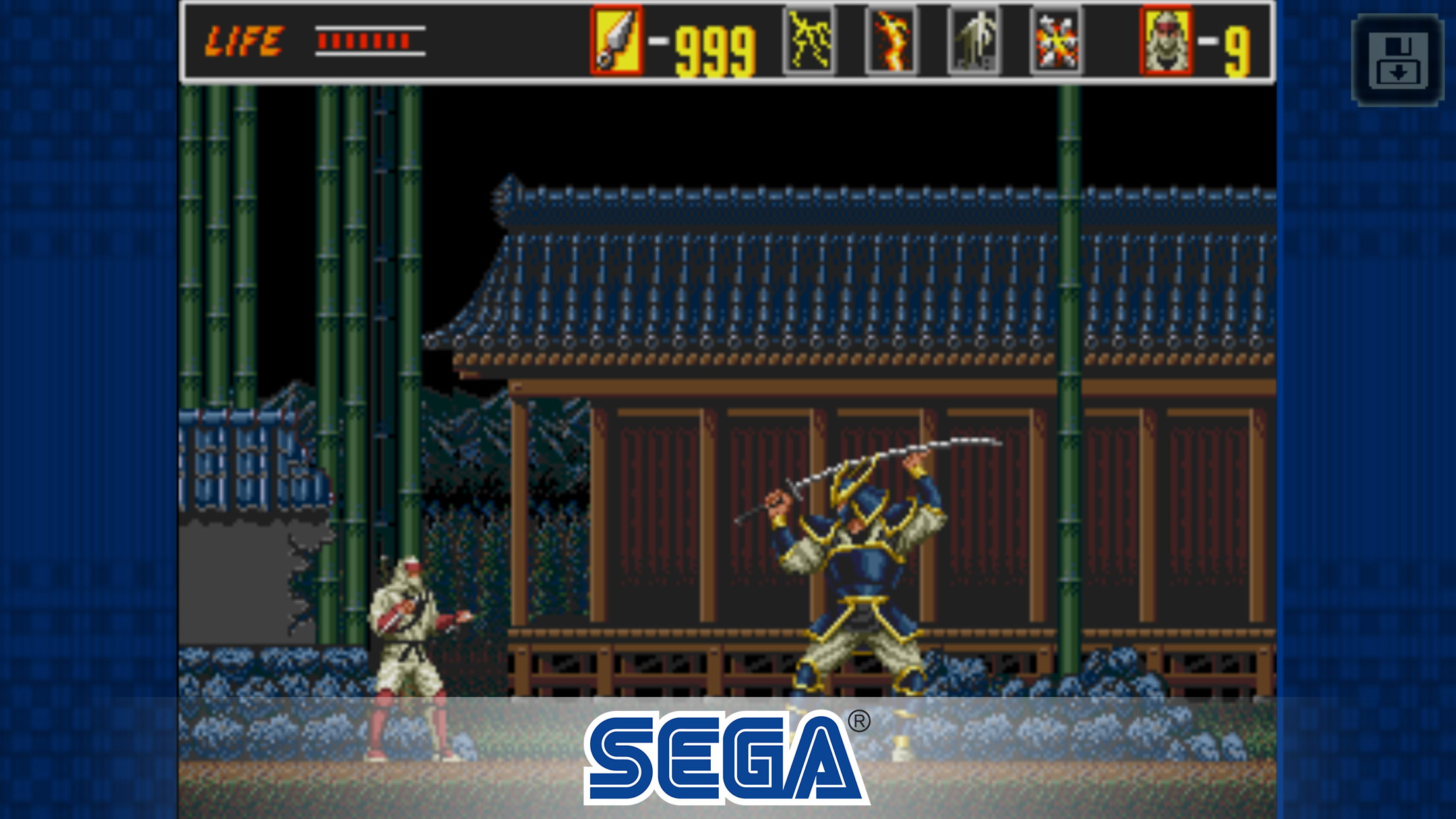 اسکرین شات 3 بازی The Revenge of Shinobi Classic