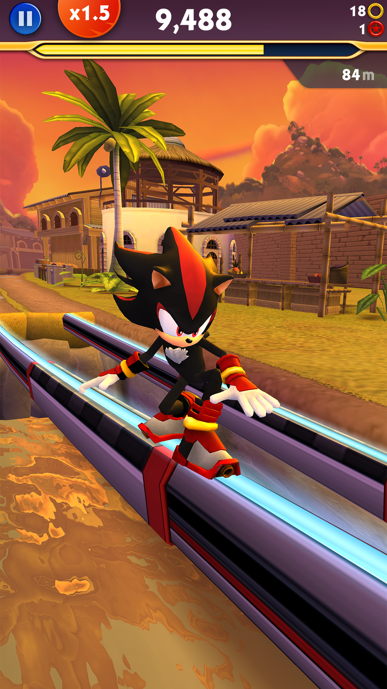 اسکرین شات 2 بازی Sonic Dash 2: Sonic Boom Run