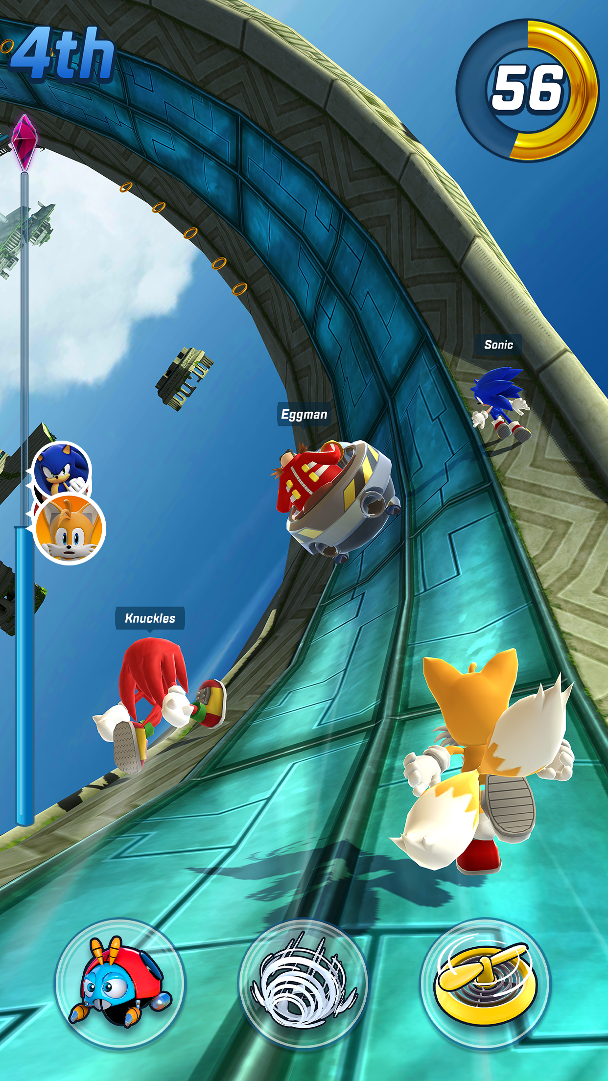 اسکرین شات 4 بازی Sonic Forces: PvP Battle Race