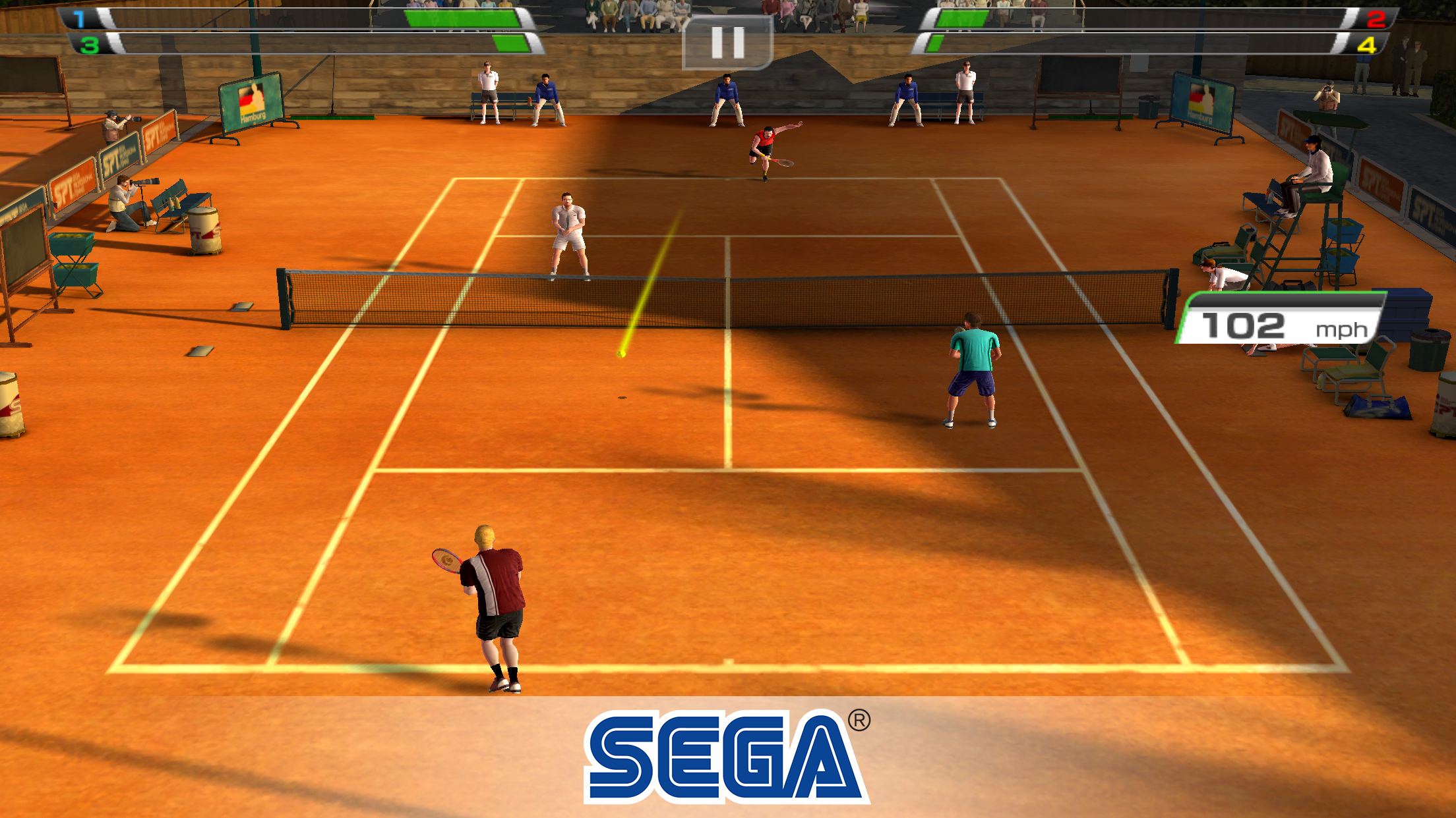 اسکرین شات 3 بازی Virtua Tennis Challenge