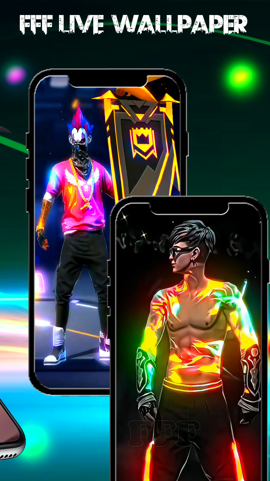 اسکرین شات 2 برنامه FFF Live Gaming Wallpapers