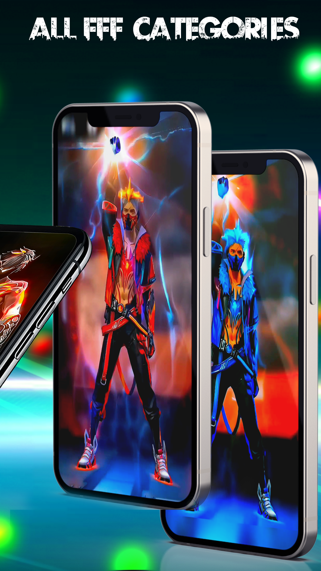اسکرین شات 5 برنامه FFF Live Gaming Wallpapers