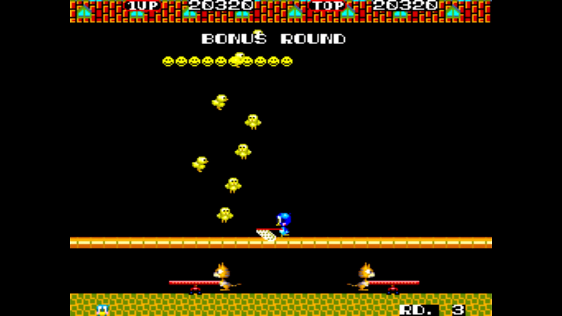اسکرین شات 4 بازی Flicky, arcade game