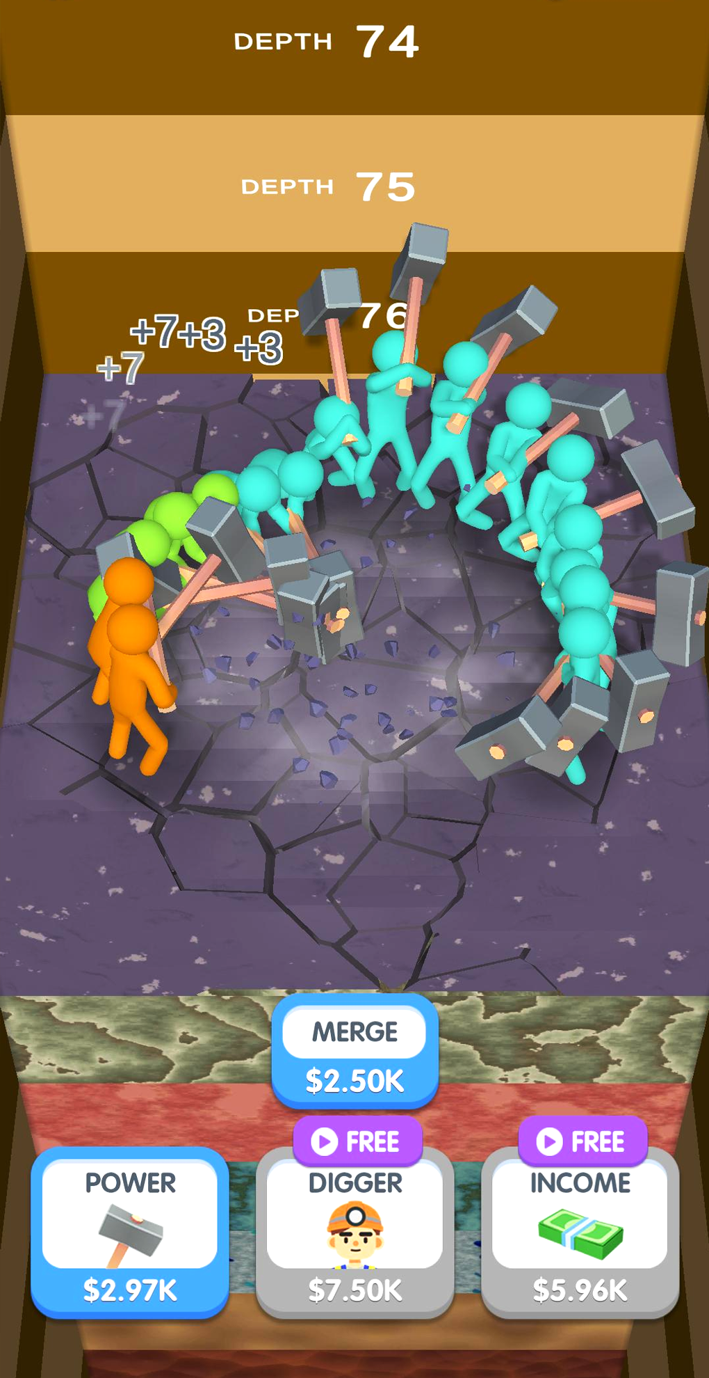 اسکرین شات 2 بازی Dig All!