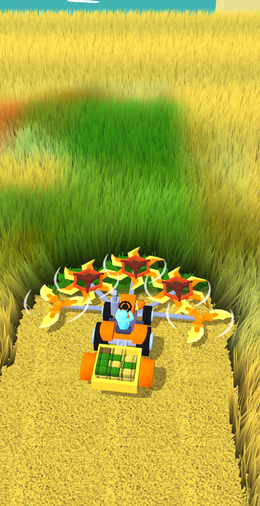 اسکرین شات 3 بازی Grass Cut - Merge