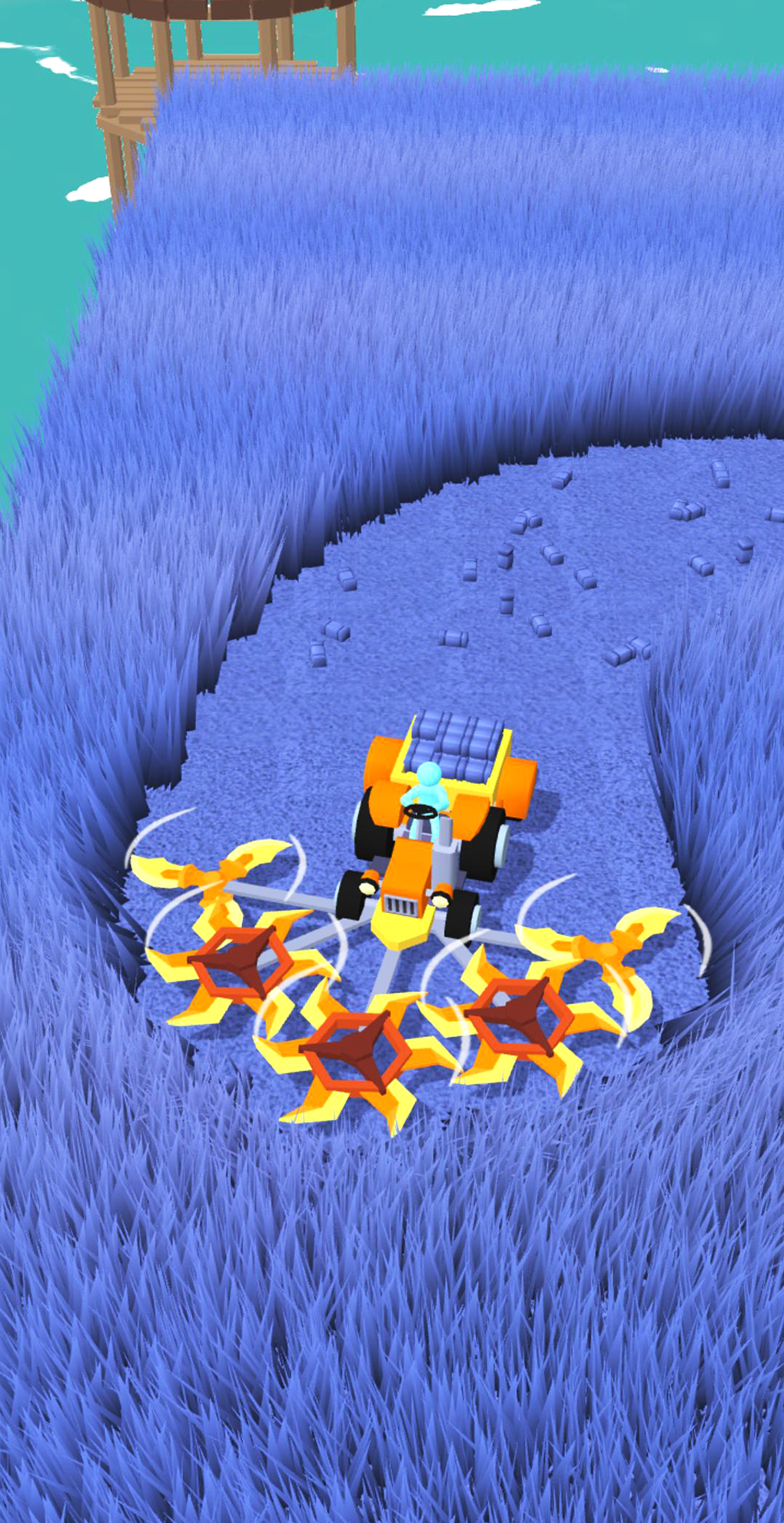 اسکرین شات 4 بازی Grass Cut - Merge