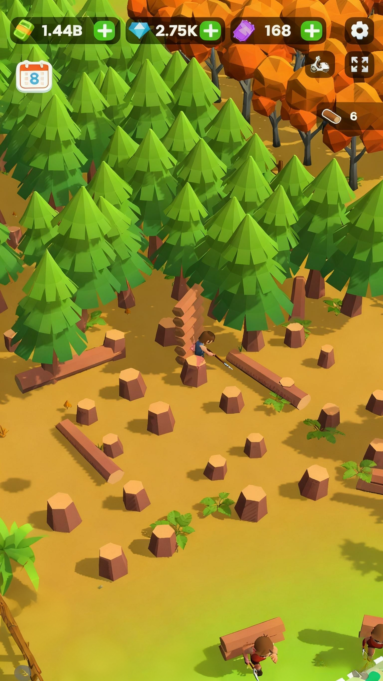 اسکرین شات 6 بازی Lumber Empire: Idle Wood Inc