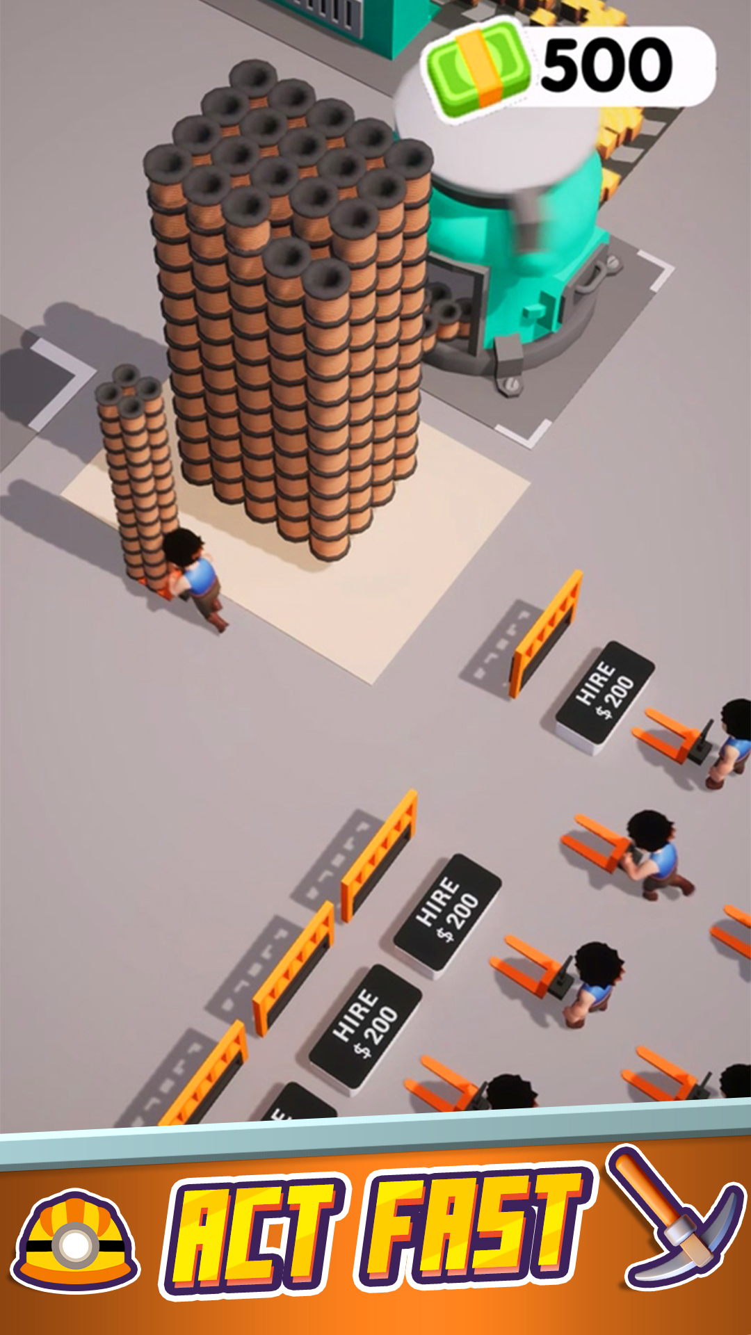 اسکرین شات 1 بازی Mining Empire: Idle Metal Inc