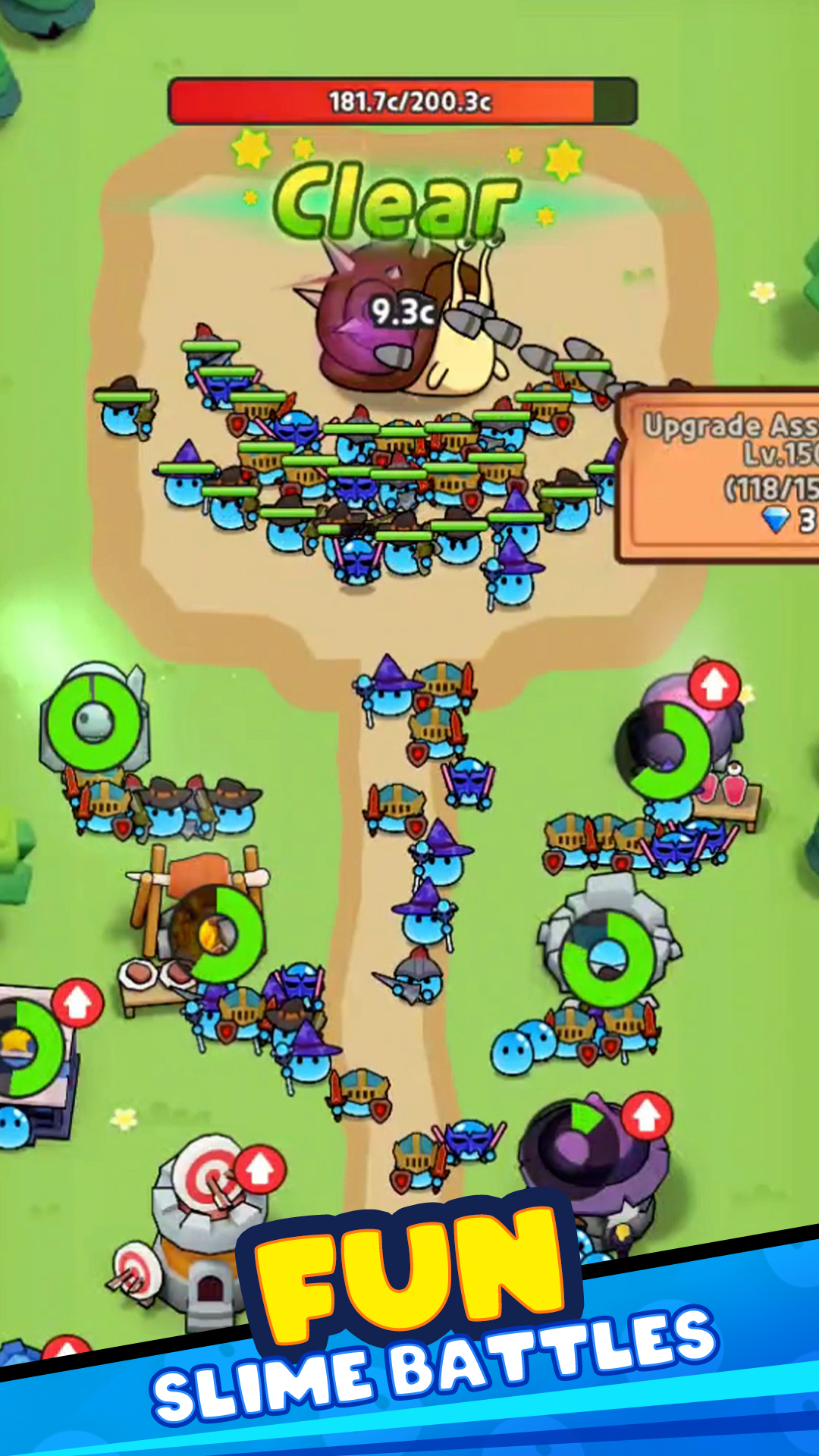 اسکرین شات 1 بازی Slime Village