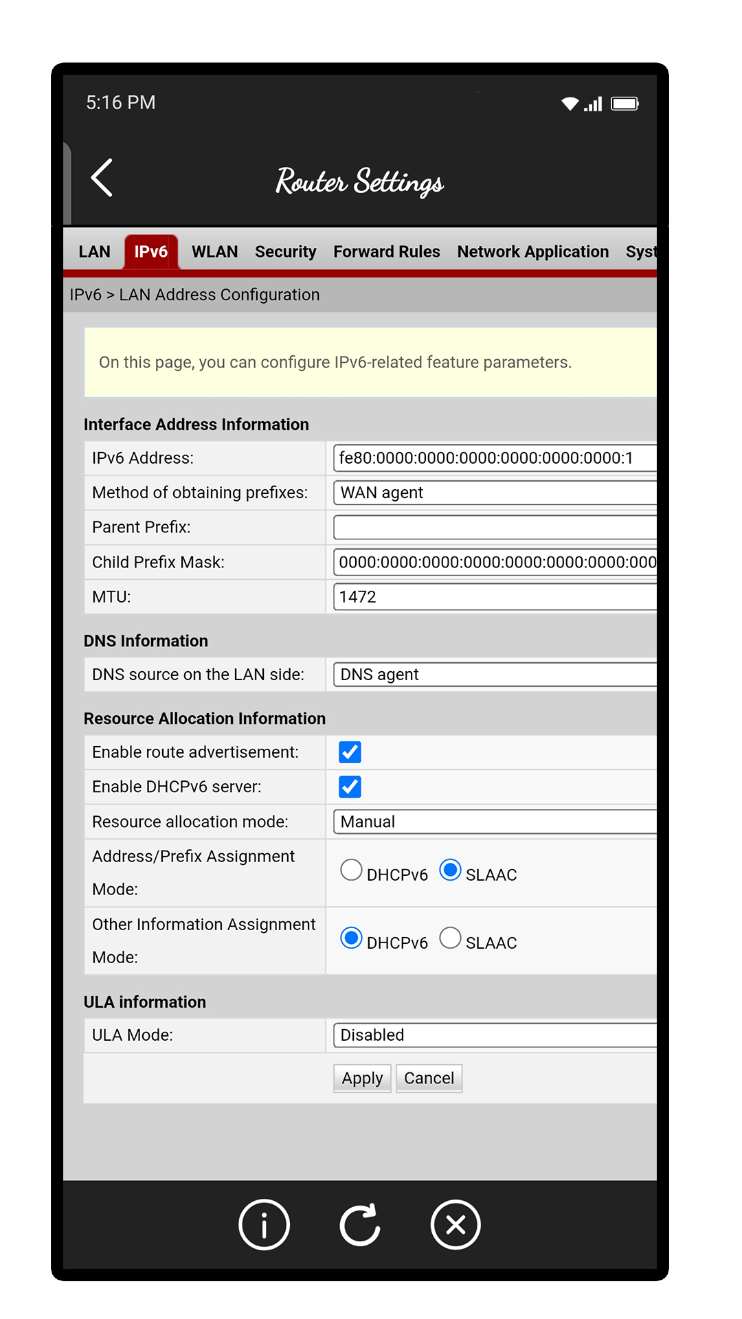 اسکرین شات 5 برنامه Router Settings: WiFi Password