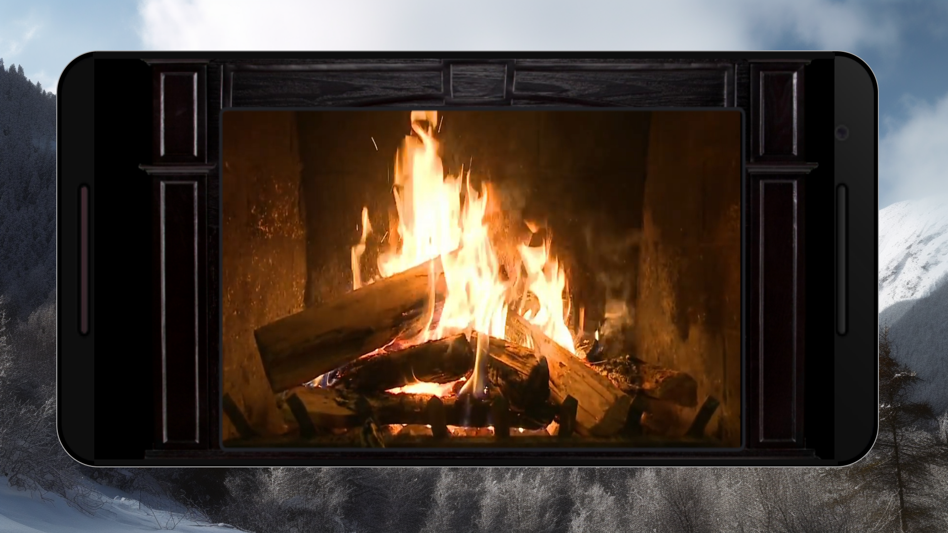 اسکرین شات 7 برنامه Night Light | Candle Fireplace