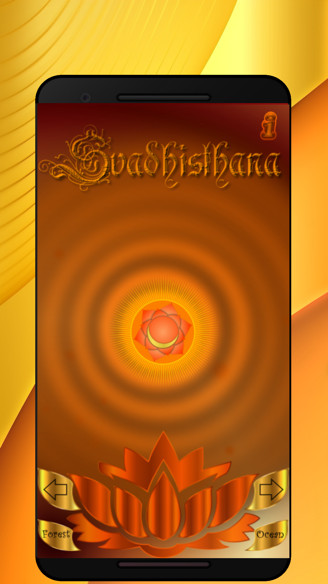 اسکرین شات 3 برنامه Chakra Healing Meditation