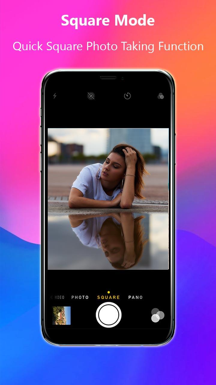 اسکرین شات 5 برنامه Selfie Camera for iPhone 13