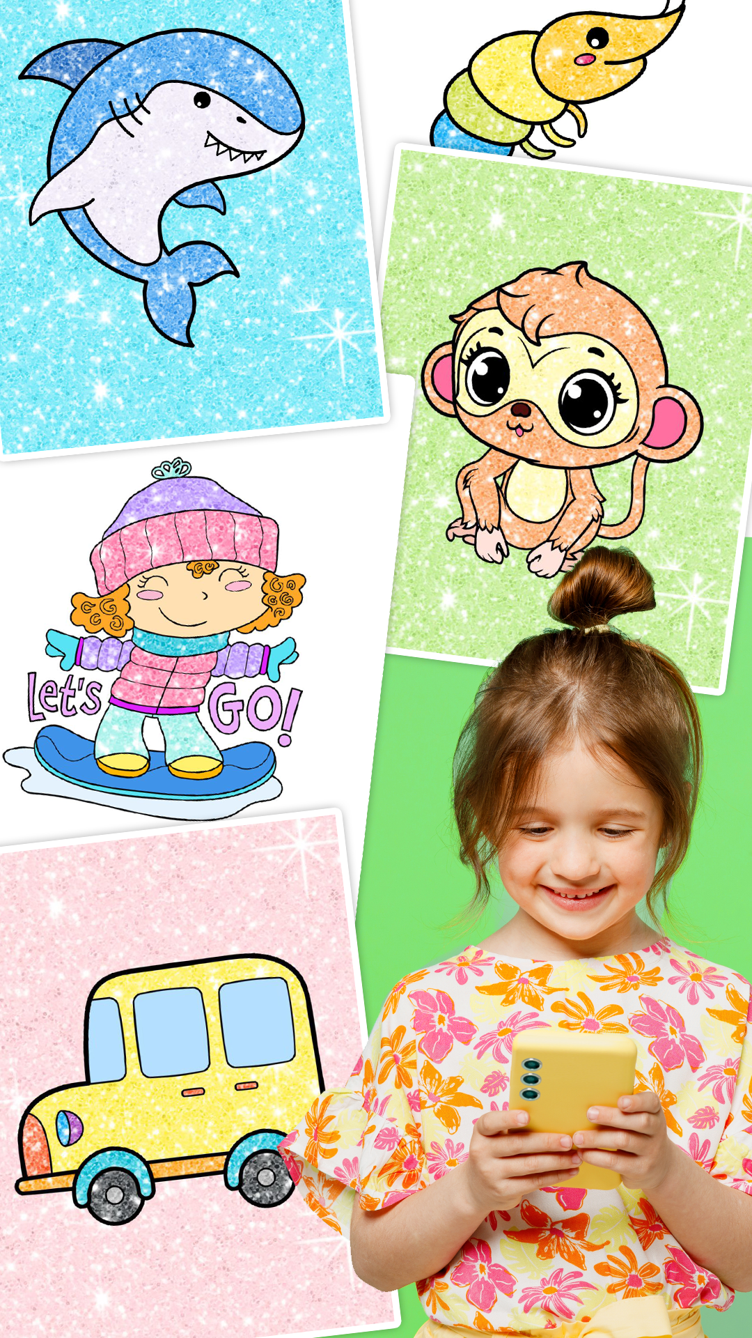 اسکرین شات 5 بازی Coloring Games for Kids: Paint