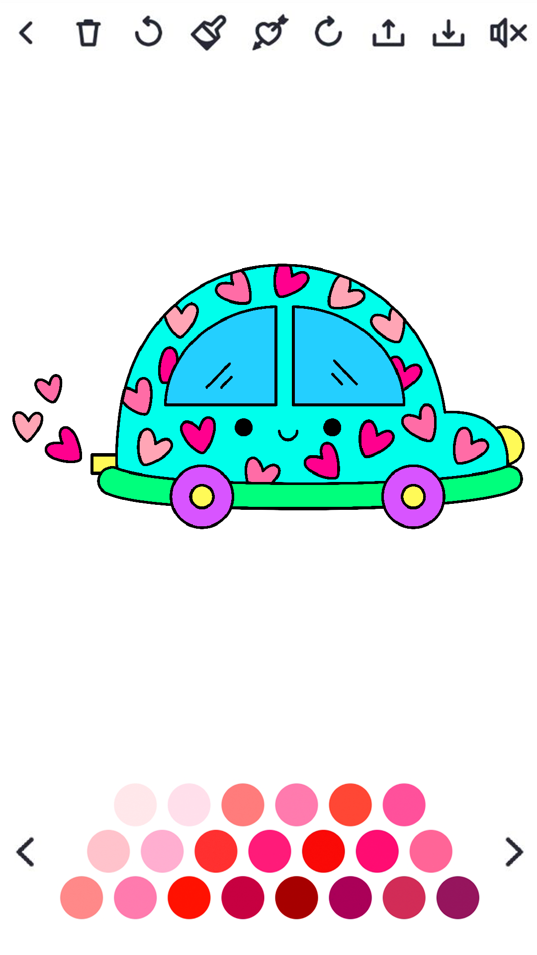 اسکرین شات 2 بازی Coloring Games for Kids: Paint