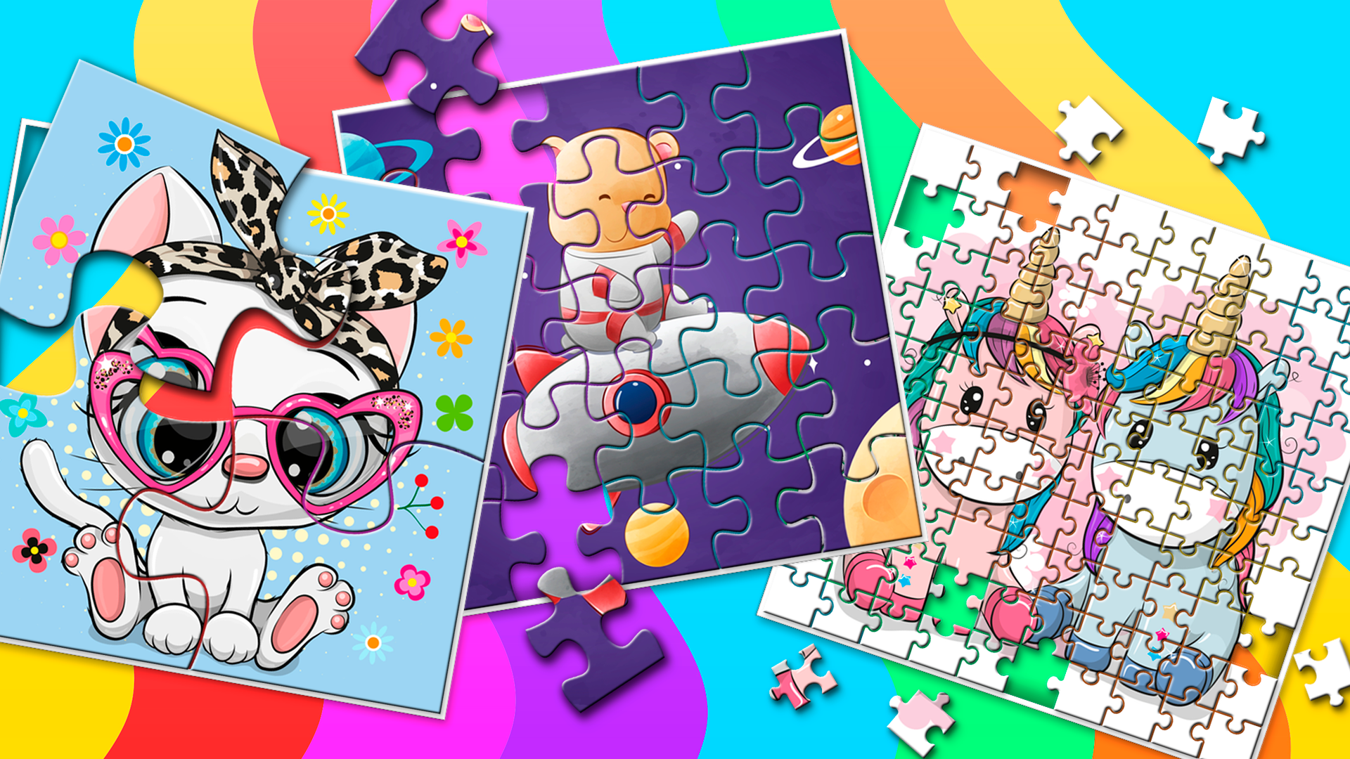 اسکرین شات 3 بازی Kids Puzzles Offline Games