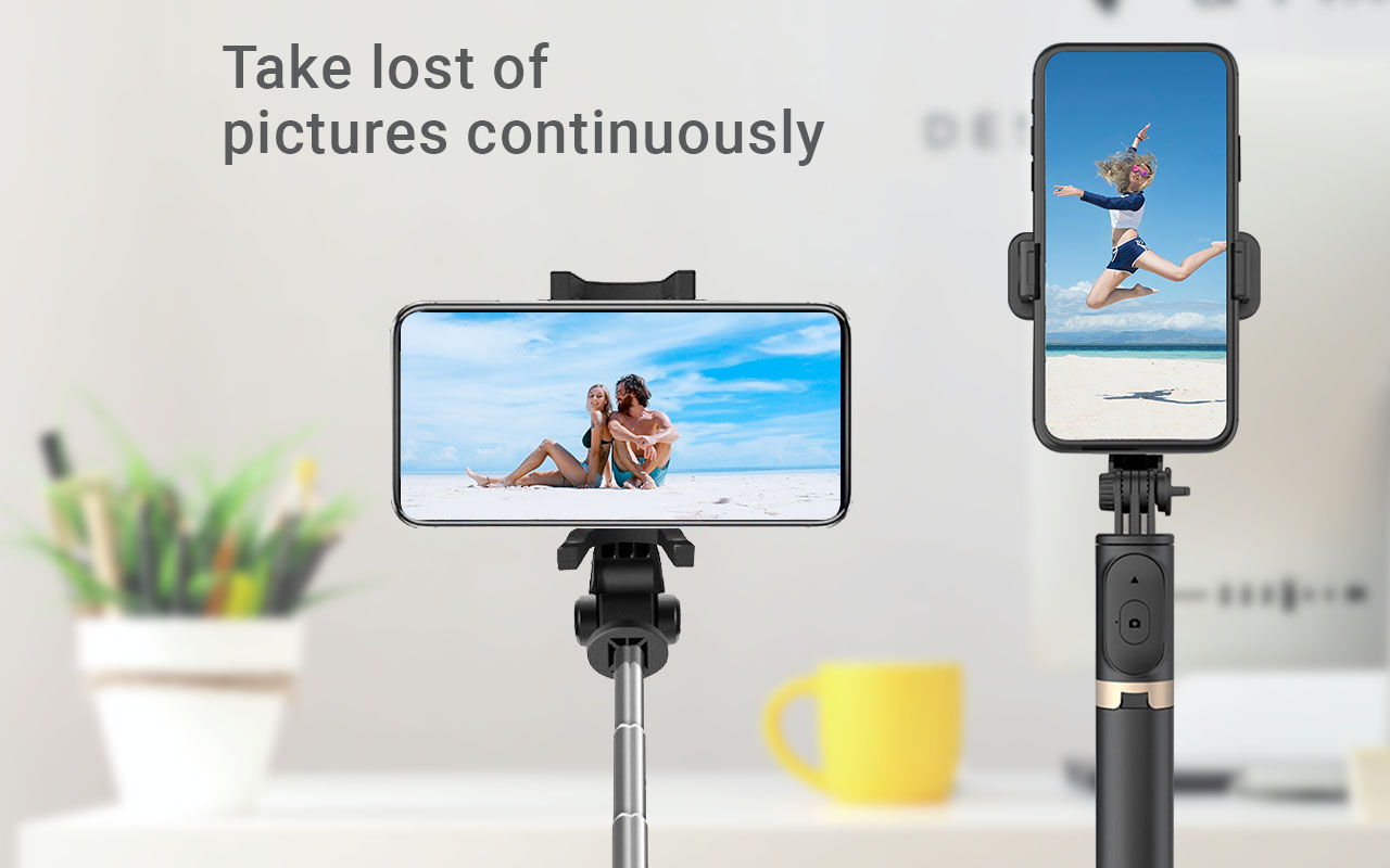 اسکرین شات 6 برنامه Selfie Love - Selfie stick