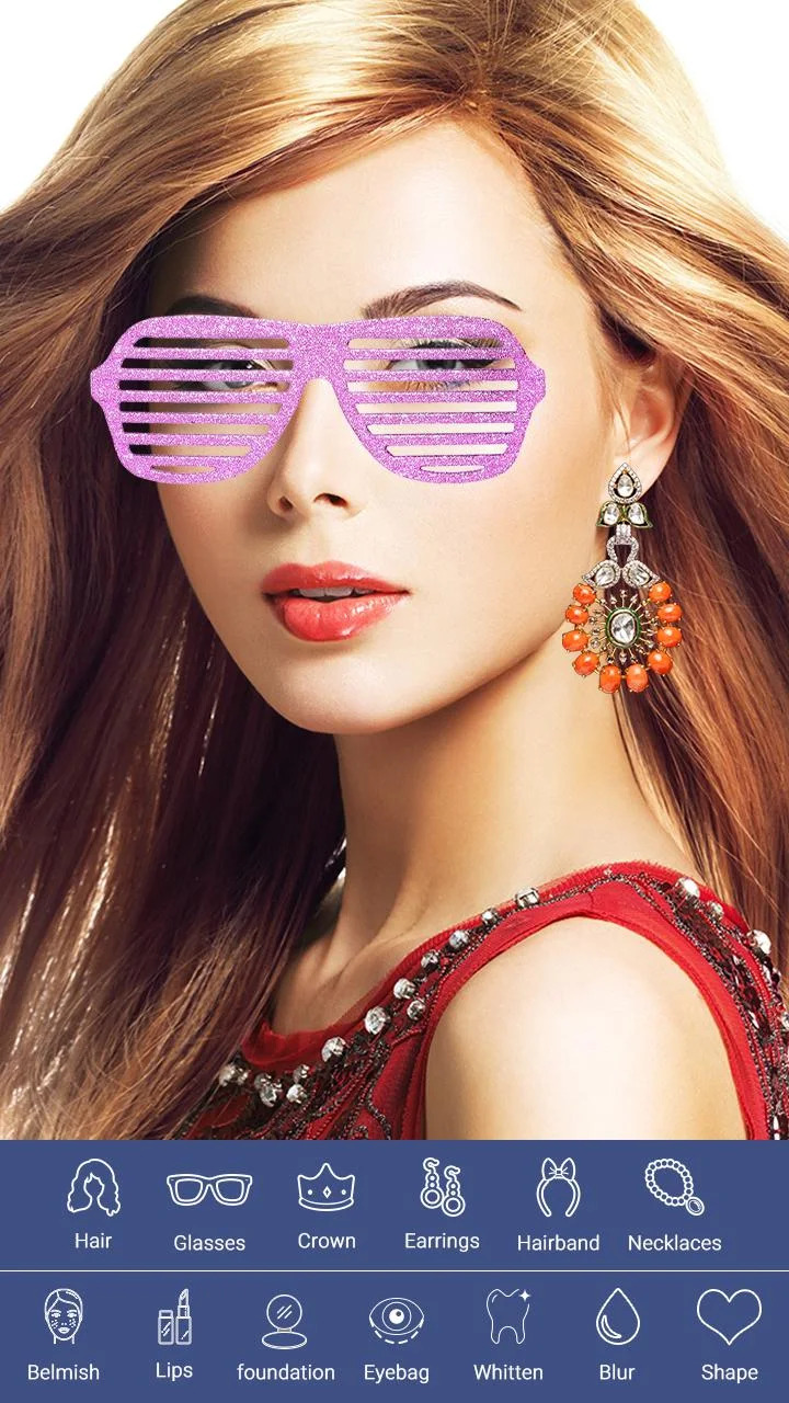 اسکرین شات 7 برنامه Selfie camera & beauty camera