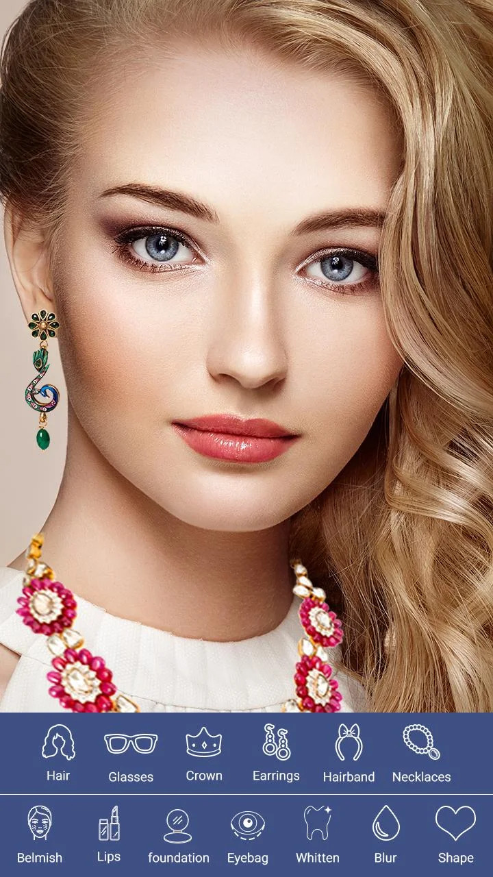 اسکرین شات 8 برنامه Selfie camera & beauty camera