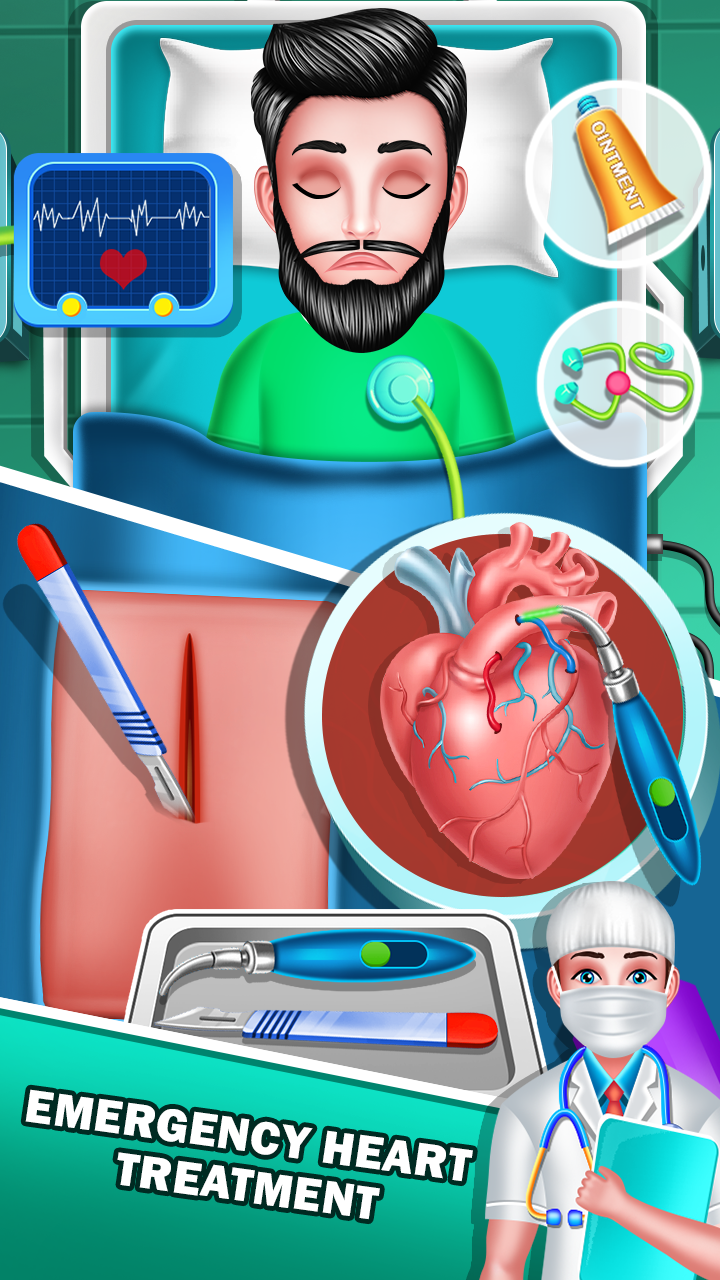 اسکرین شات 2 بازی Multispeciality Hospital Game