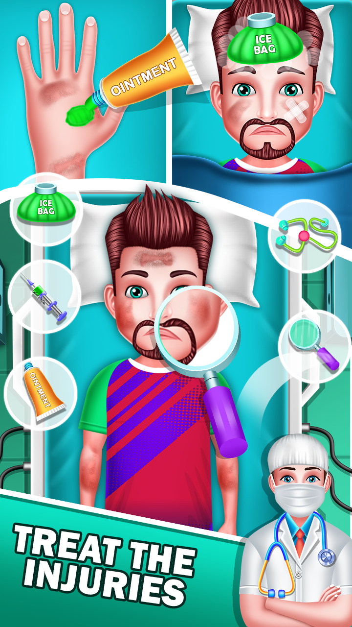 اسکرین شات 1 بازی Multispeciality Hospital Game
