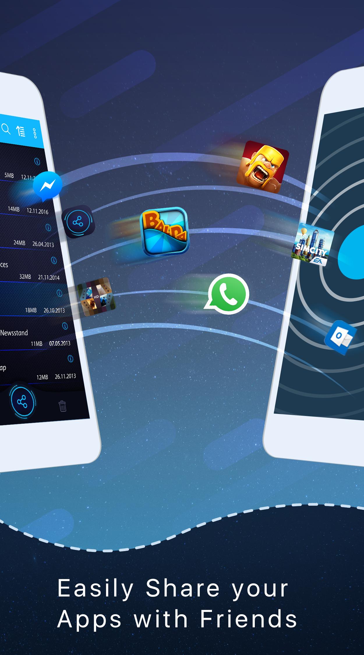 اسکرین شات 2 برنامه Bluetooth App Sender