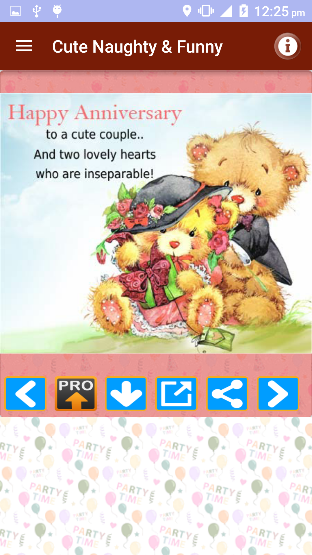 اسکرین شات 6 برنامه Marriage Anniversary Wishes