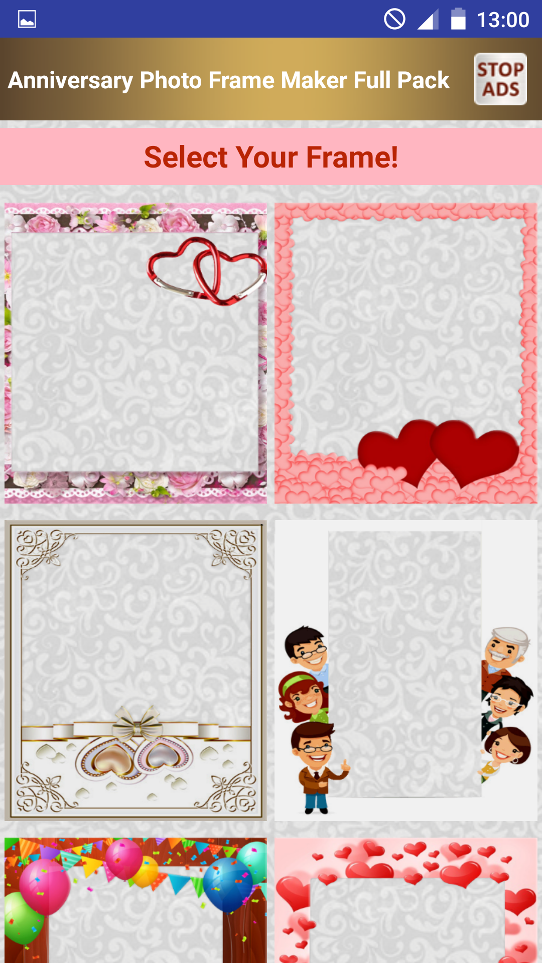 اسکرین شات 4 برنامه Make Wedding Anniversary Photo