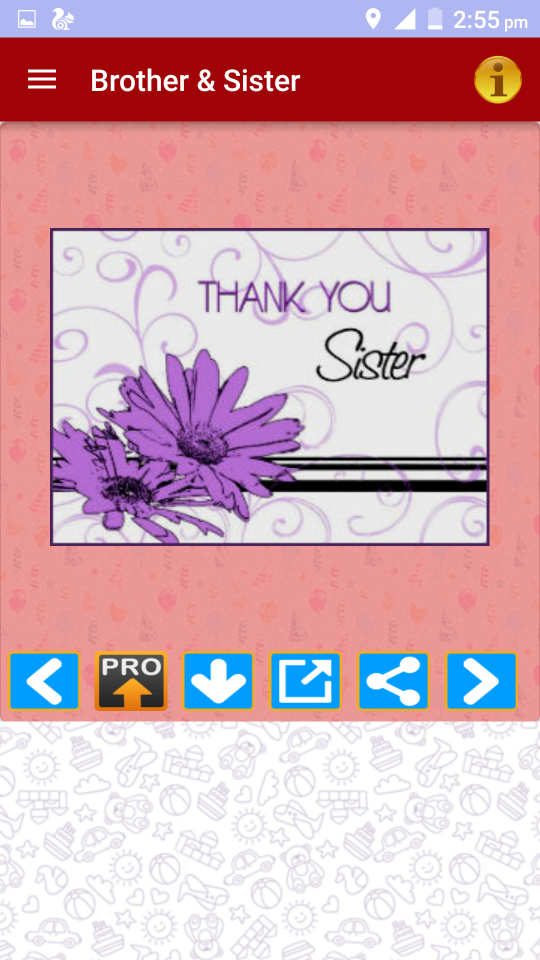اسکرین شات 6 برنامه Thank You Greeting Card Images