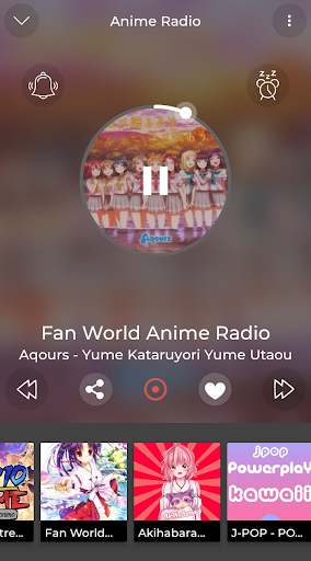 اسکرین شات 3 برنامه Anime Music Radio