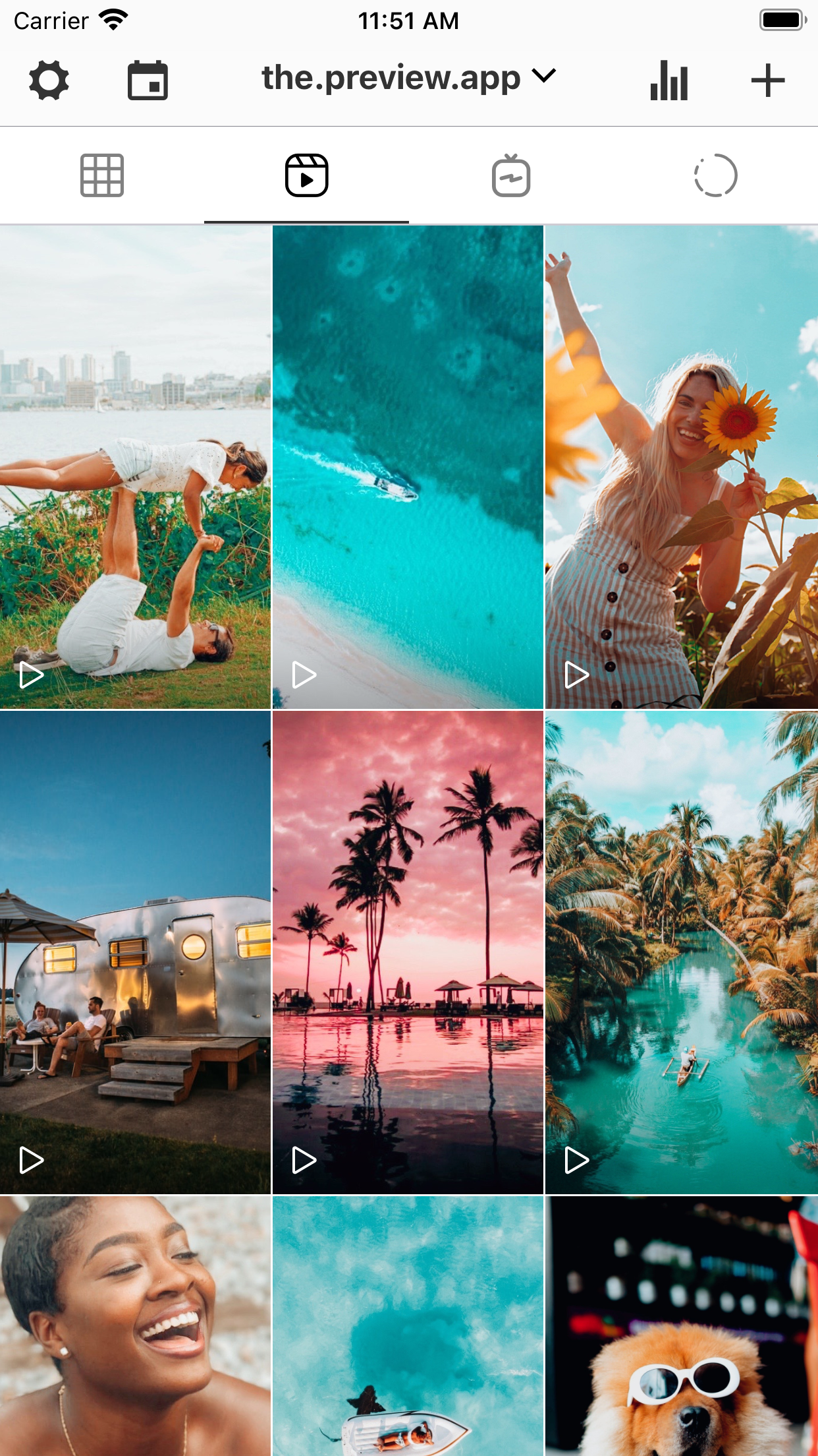 اسکرین شات 5 برنامه PREVIEW - Plan your Instagram