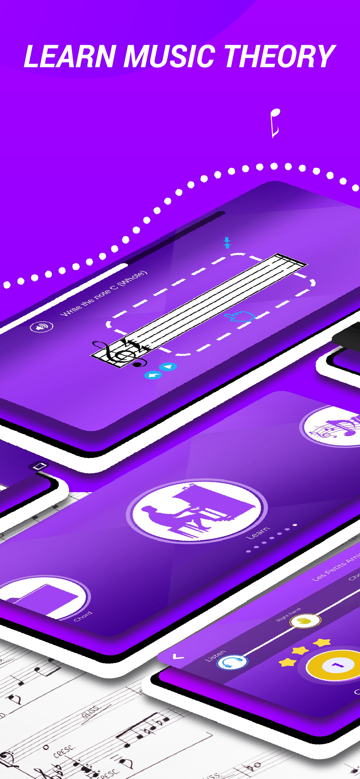 اسکرین شات 2 برنامه Pianist Master