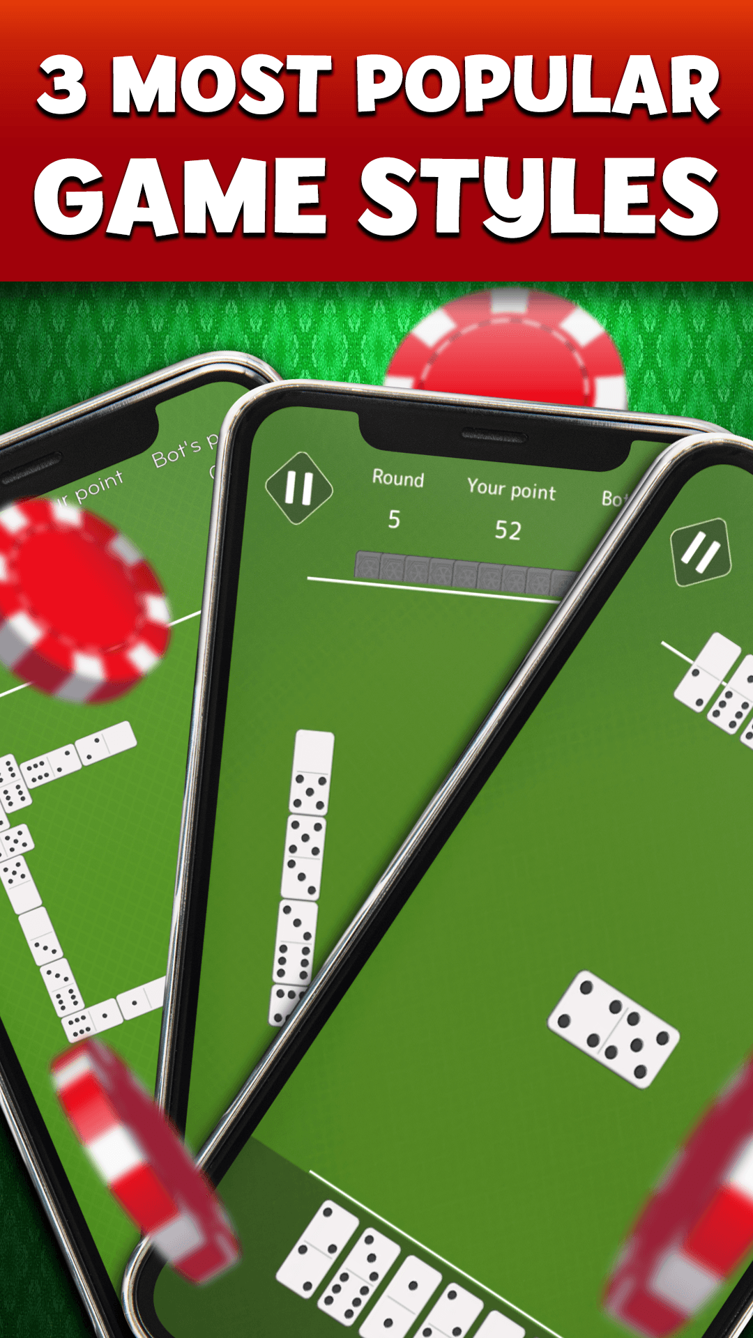 اسکرین شات 1 بازی Dominoes - Classic Board Game