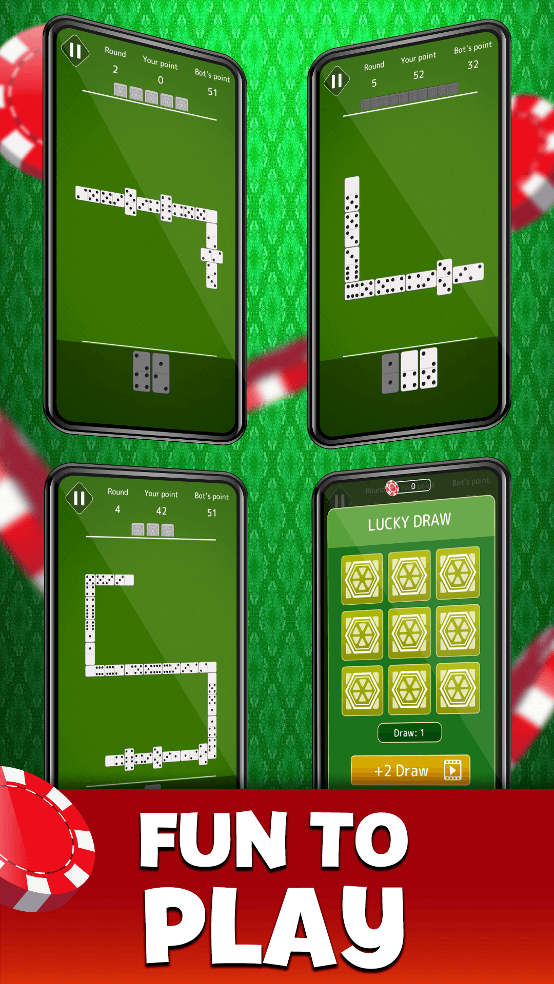 اسکرین شات 6 بازی Dominoes - Classic Board Game